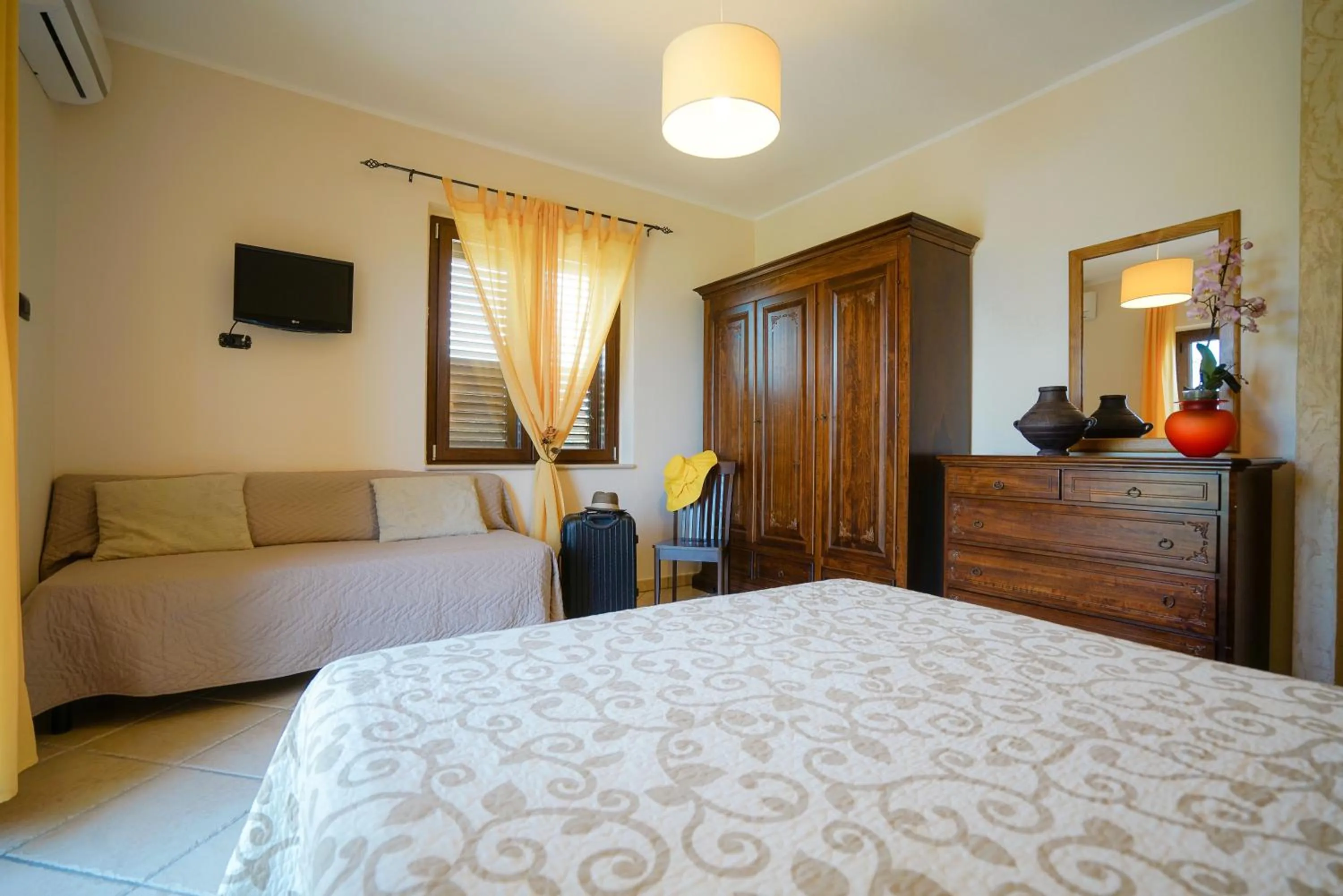 Bed in Villa D'Aquino