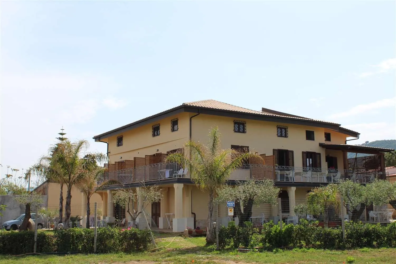 Facade/entrance in Villa D'Aquino