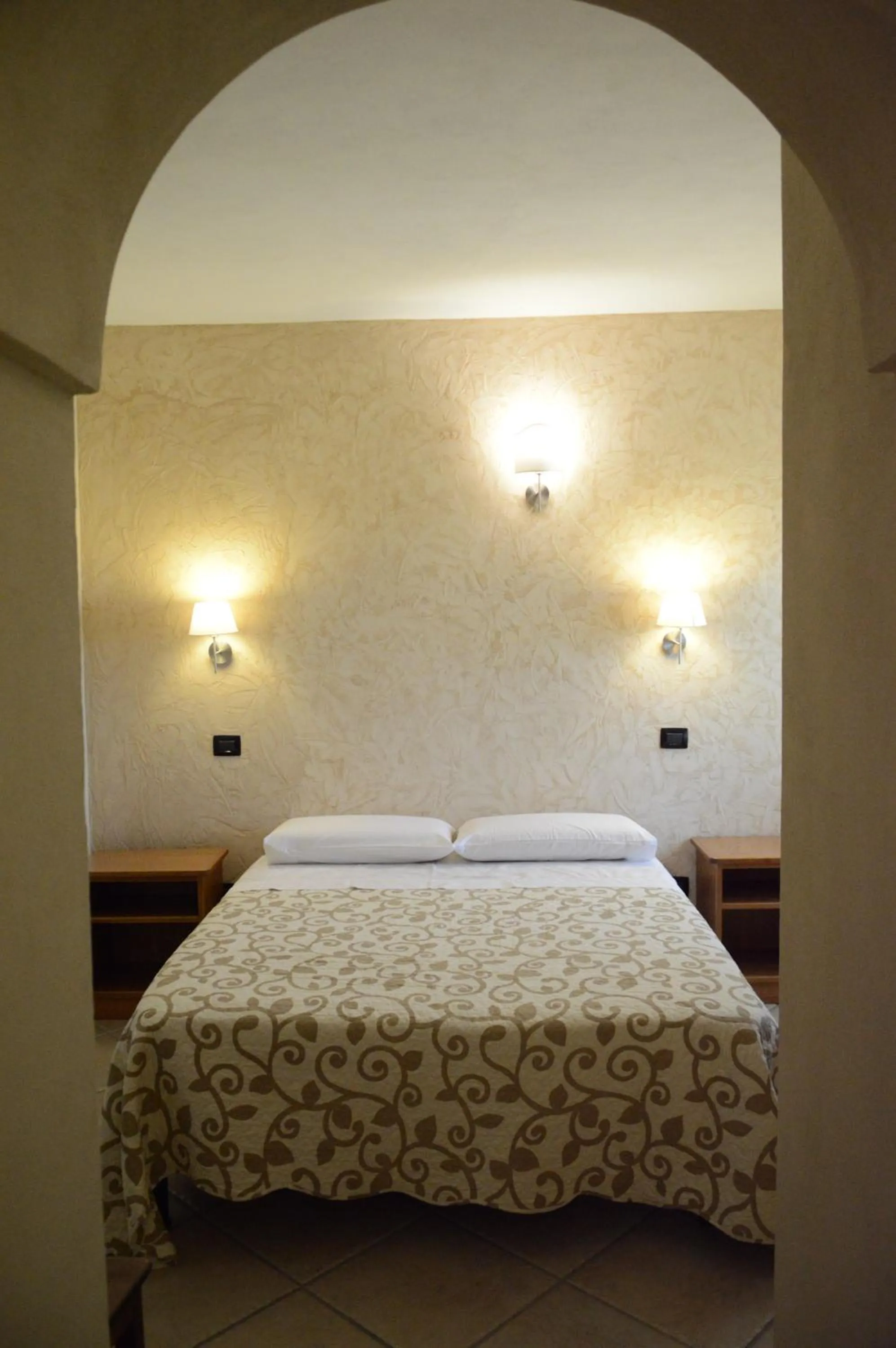 Bed in Villa D'Aquino