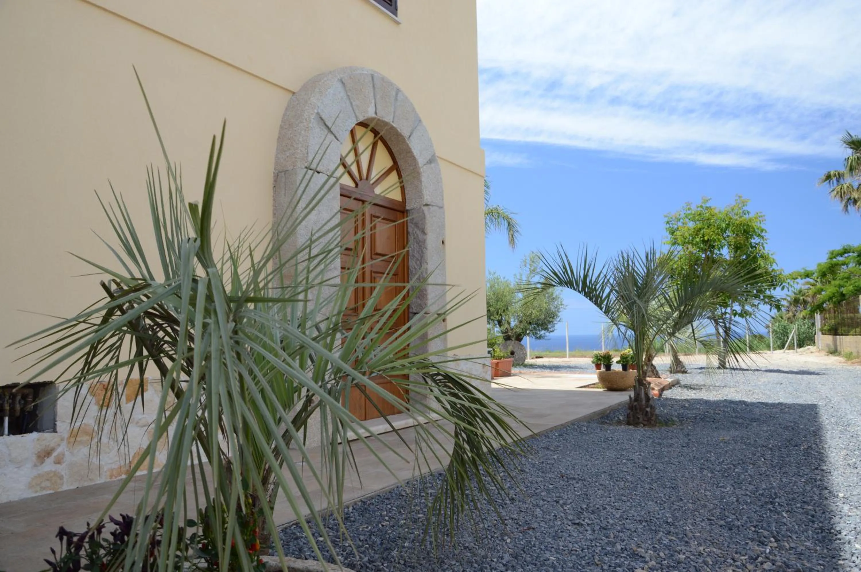 Facade/entrance in Villa D'Aquino