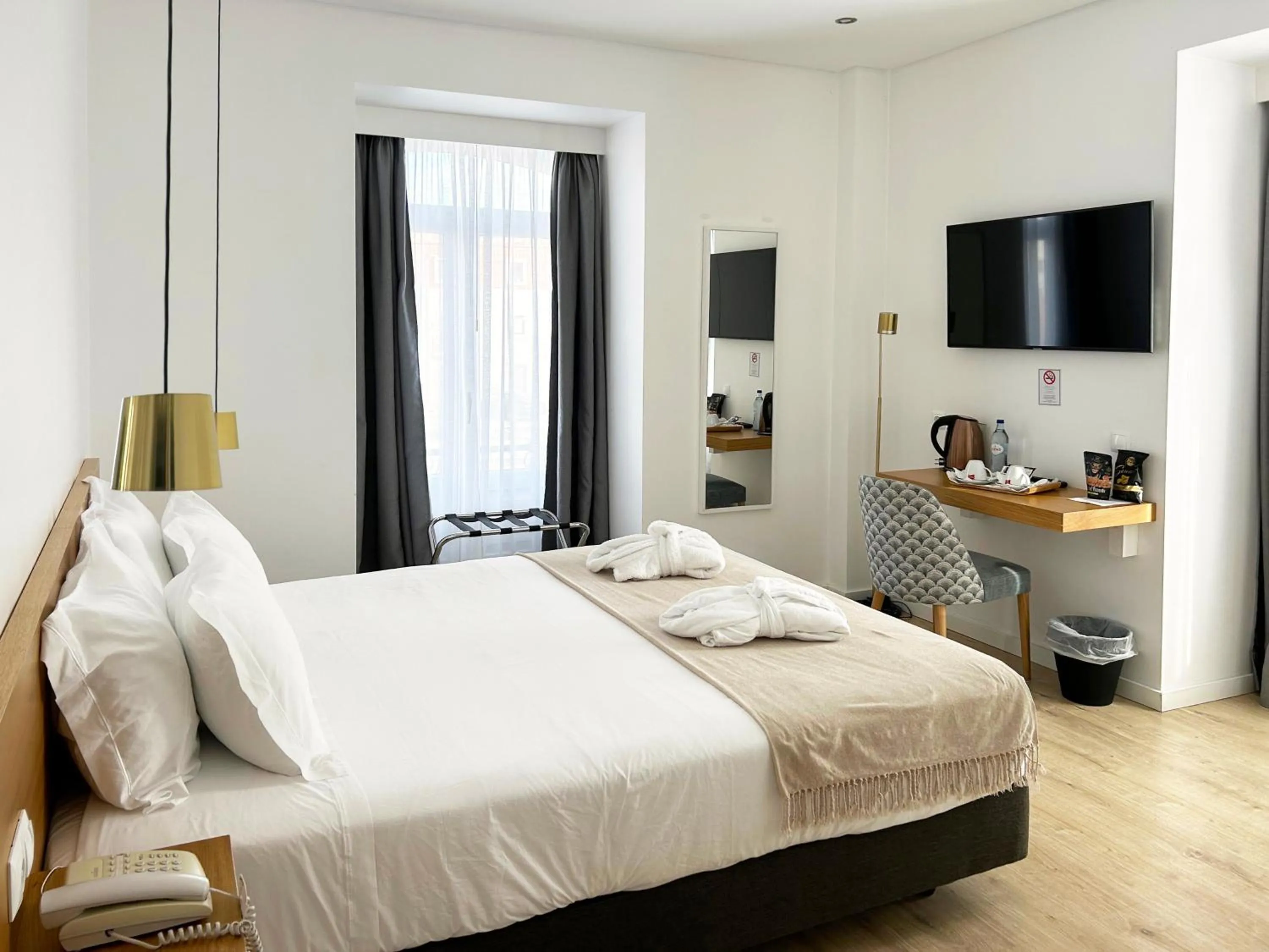 Bed in Hotel Solaris