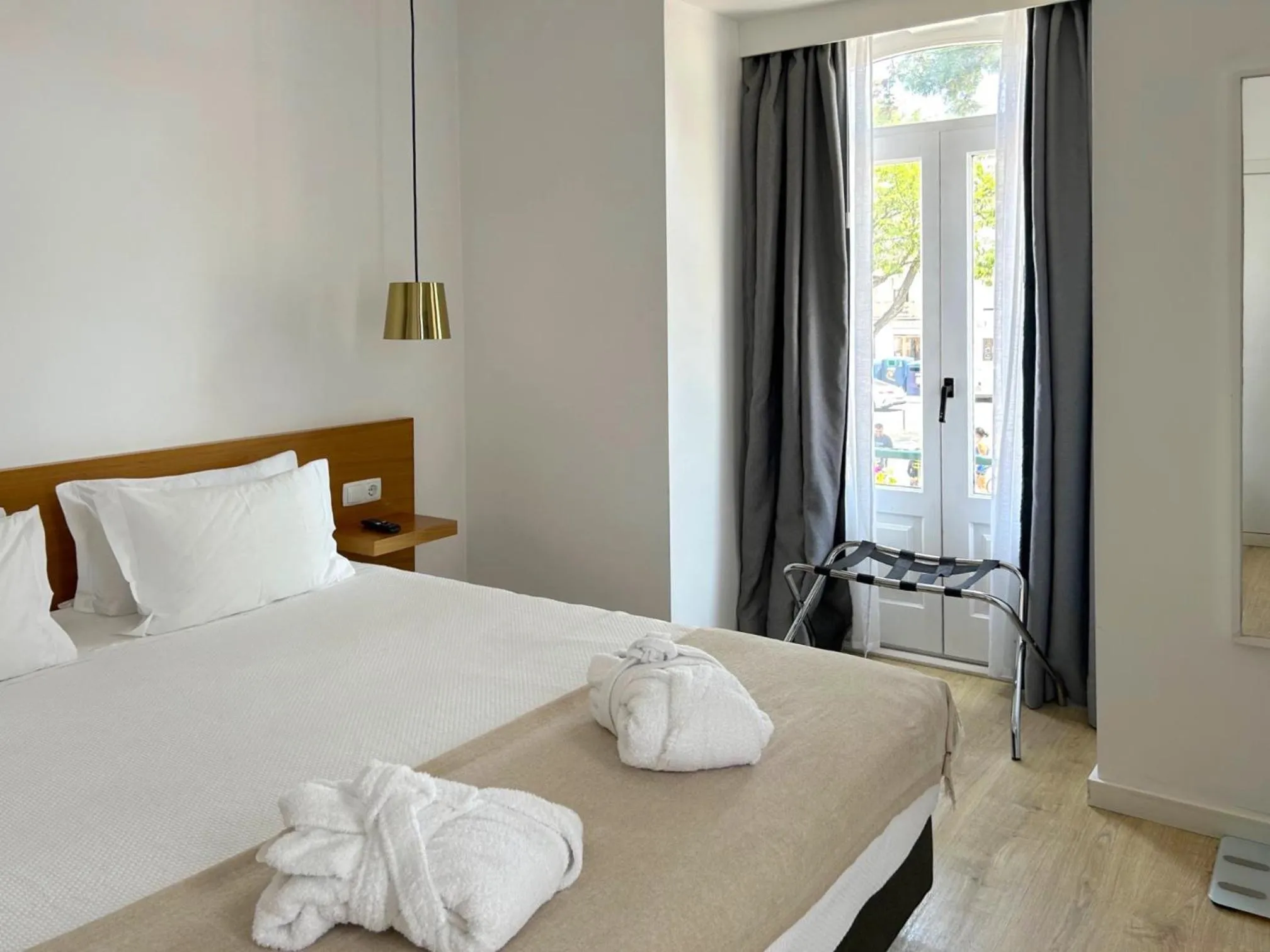 Bed in Hotel Solaris