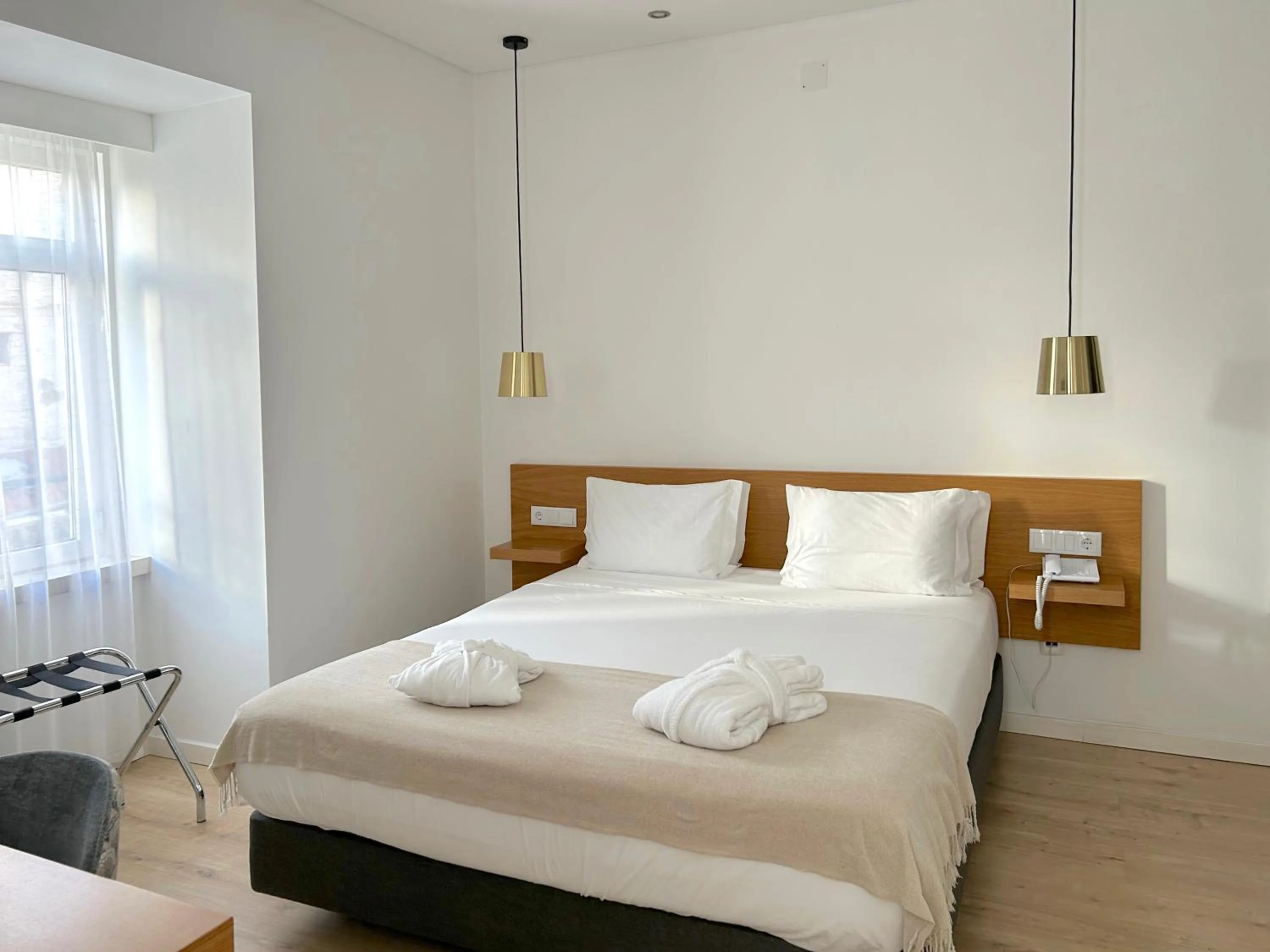 Bed in Hotel Solaris