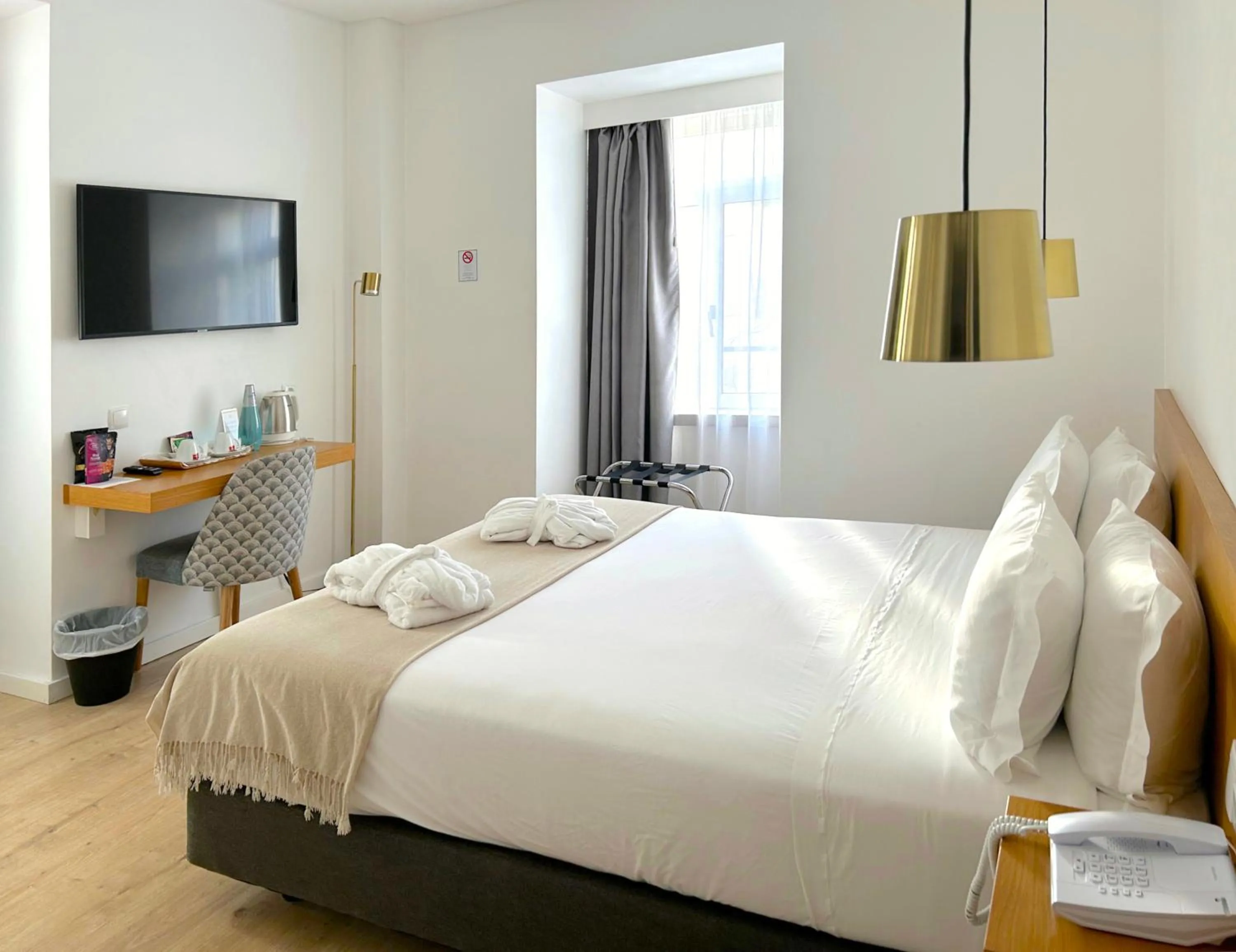 Bed in Hotel Solaris