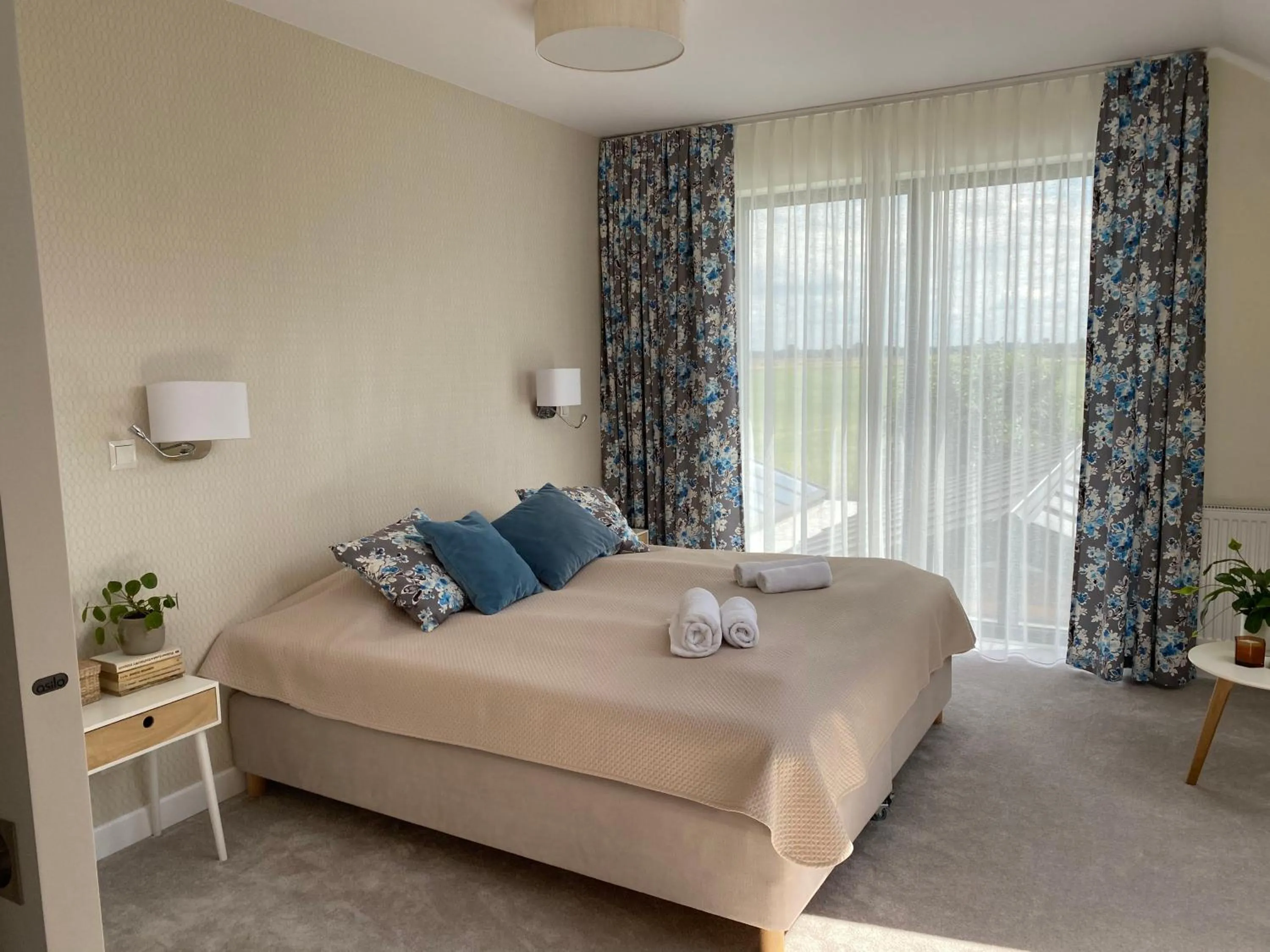 Bed in Willa Polanka