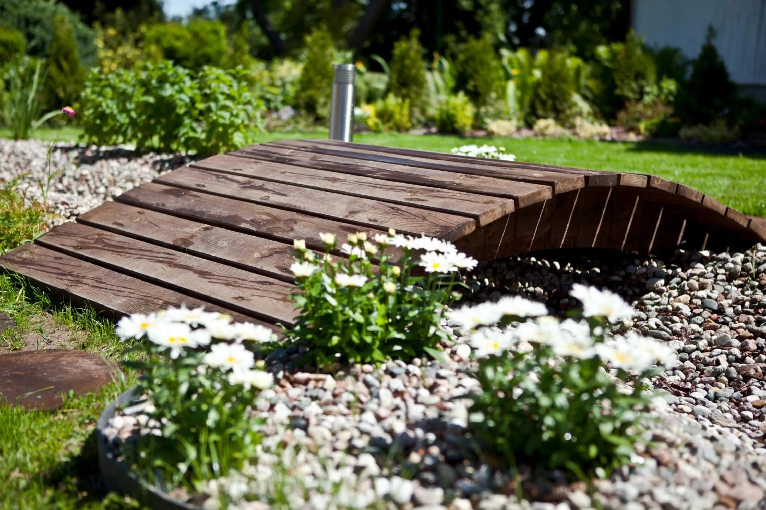 Garden in Willa Polanka