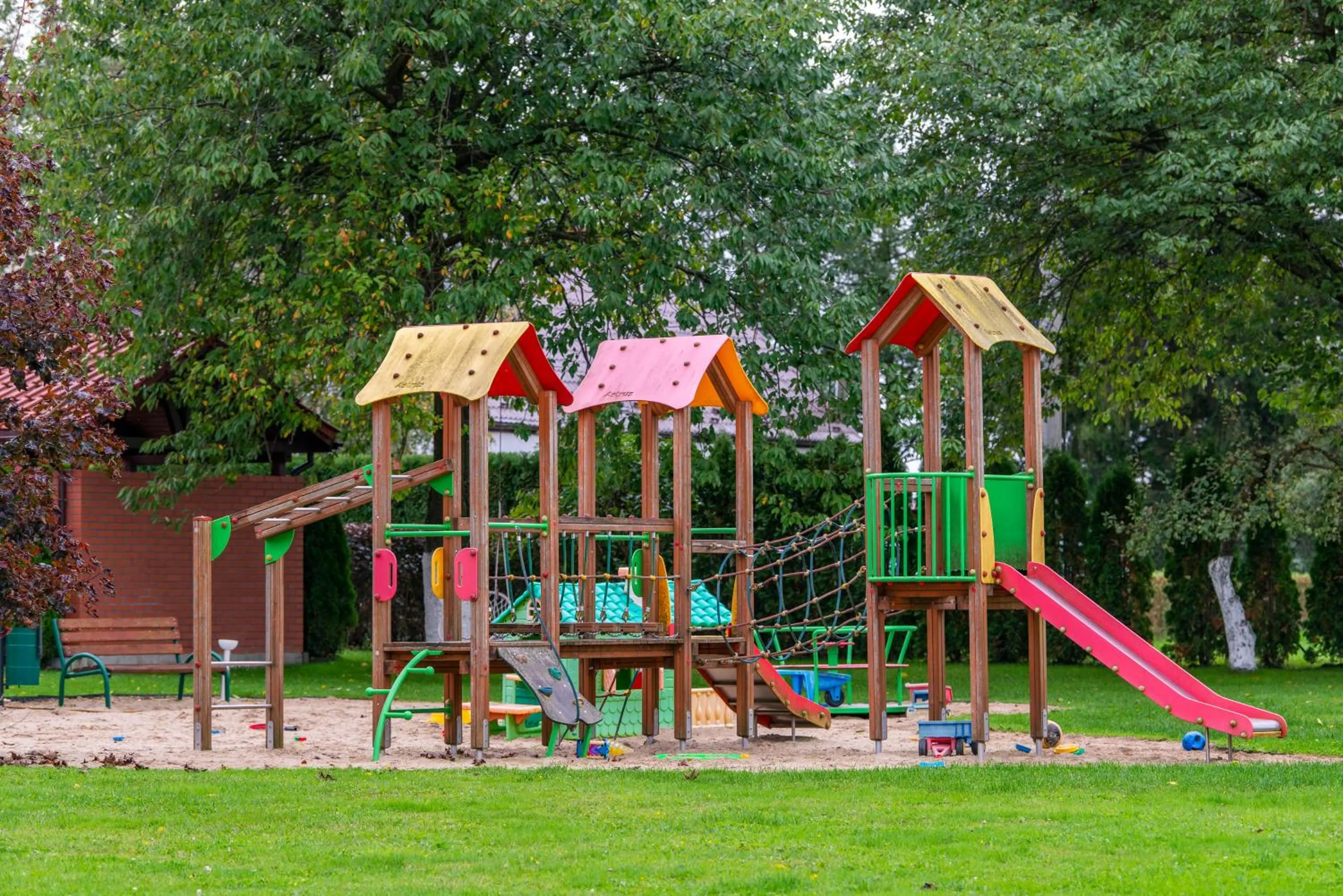 Children play ground in Willa Polanka