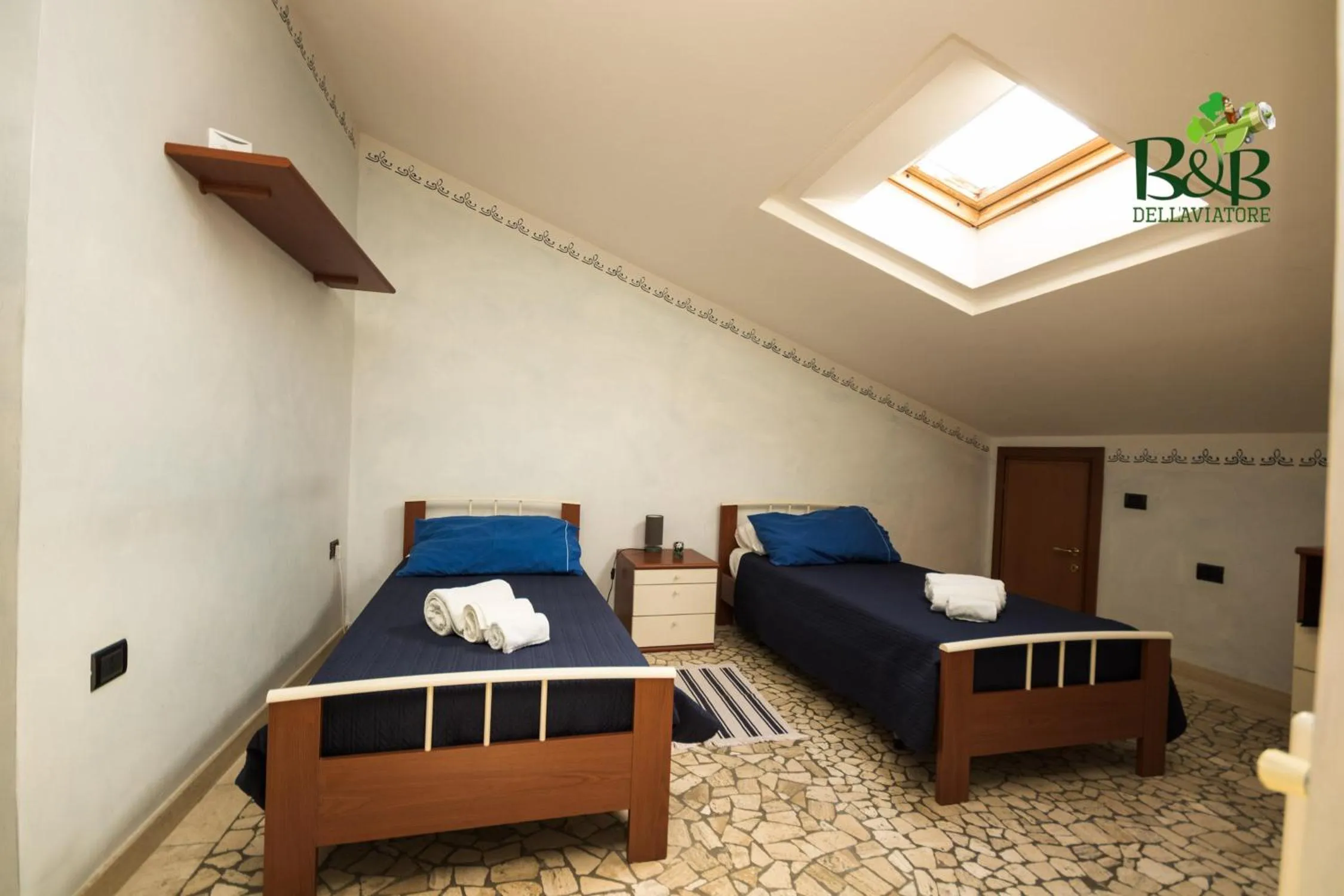 Bed in B&B dell'Aviatore