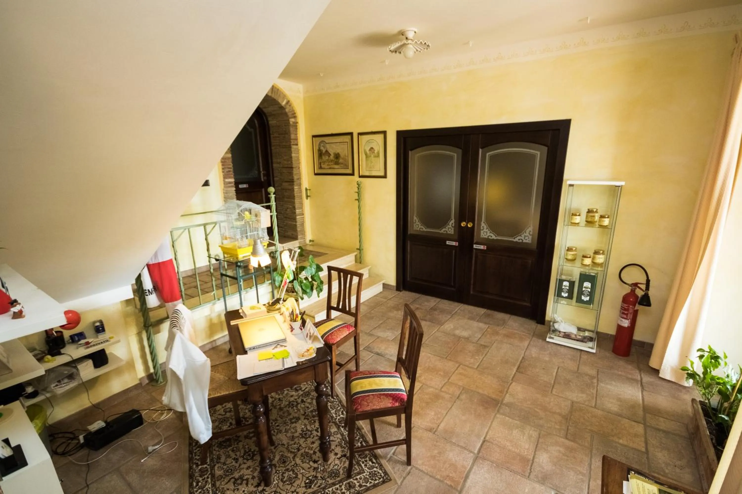 Lobby or reception in B&B dell'Aviatore