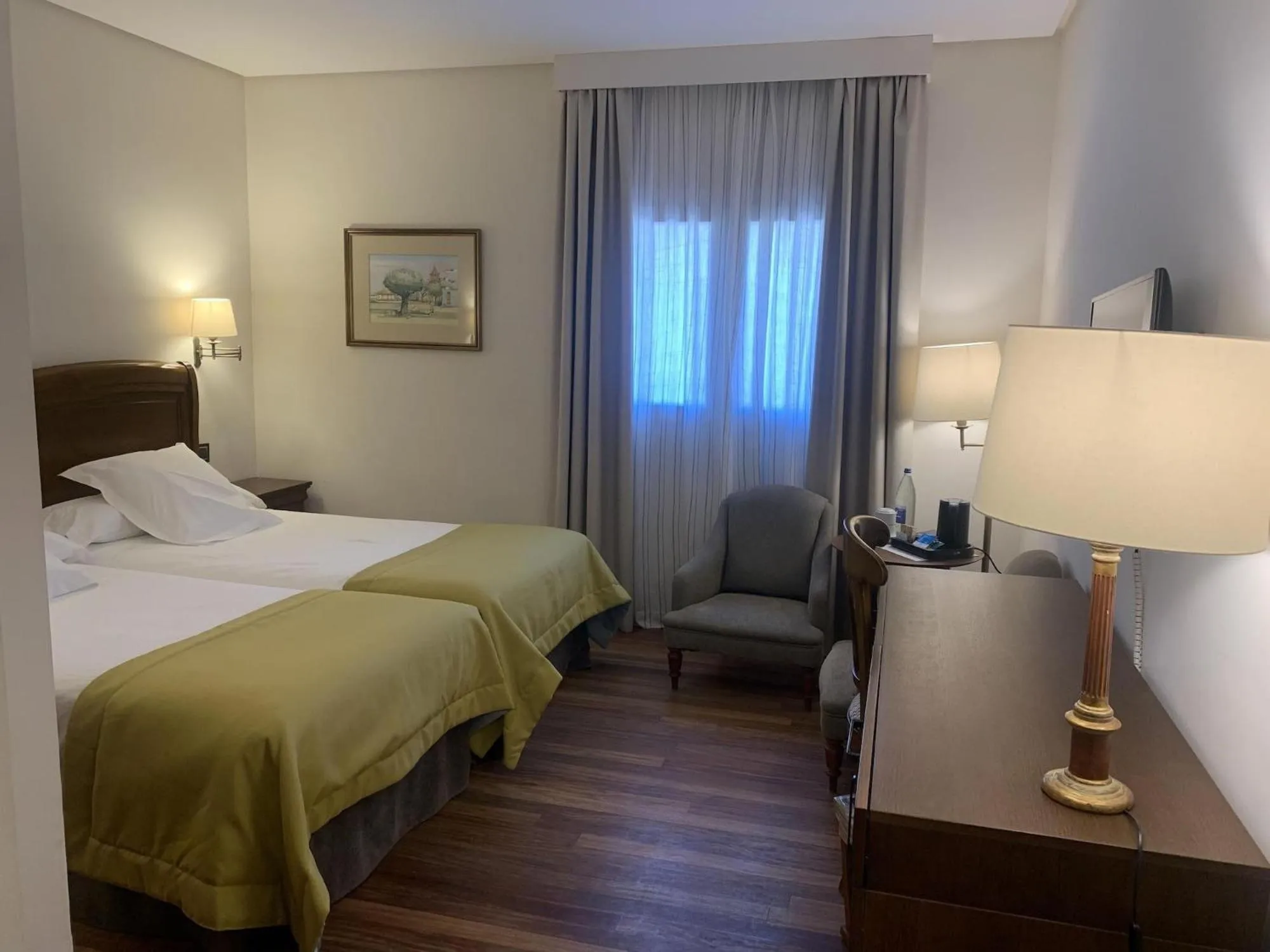 Bed in Parador de Las Cañadas del Teide