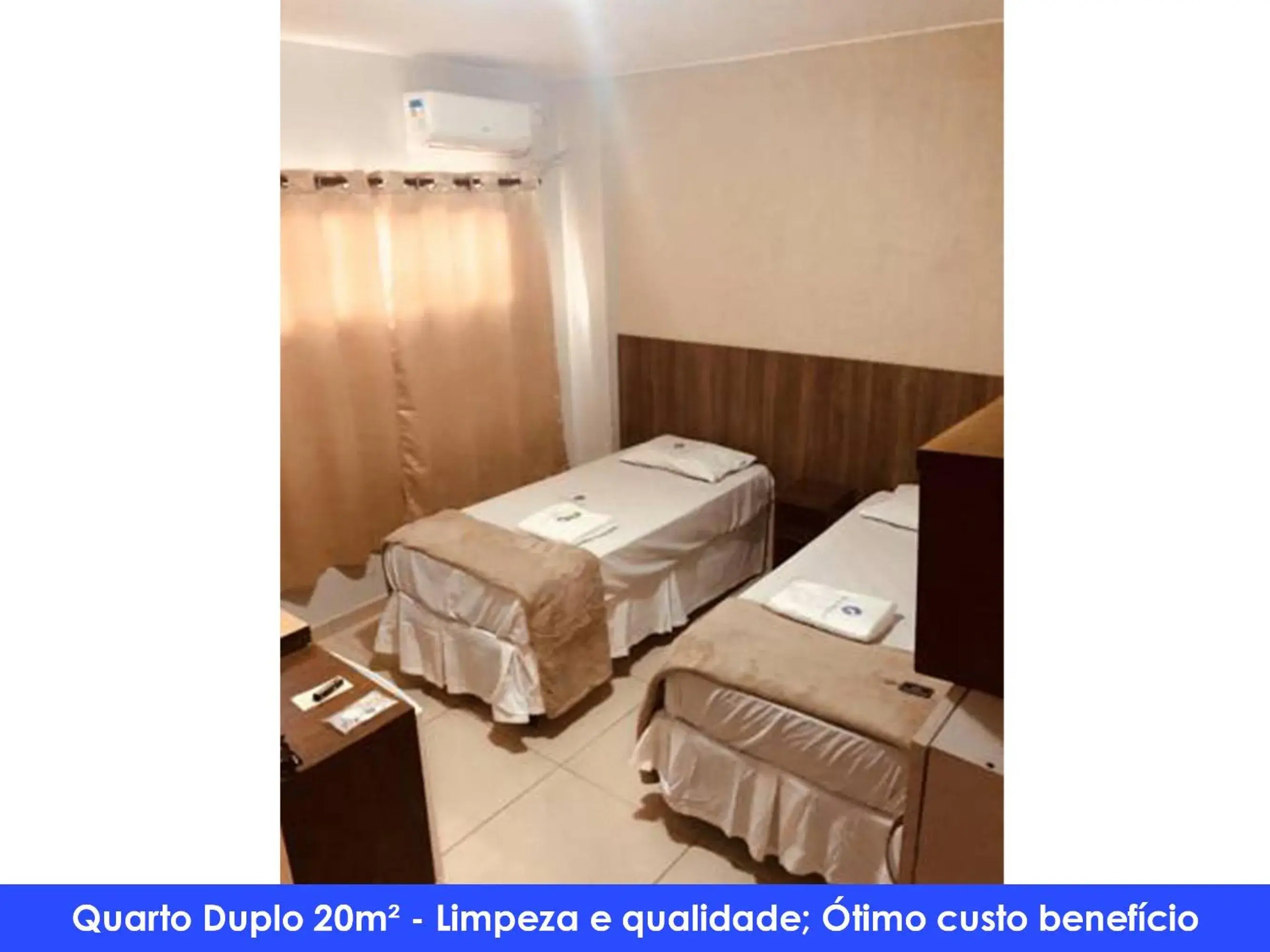 Deluxe Twin Room in Dok Brasília Hotel Unidade Águas Claras Deluxe Twin Room in Dok Brasília Hotel Unidade Águas Claras