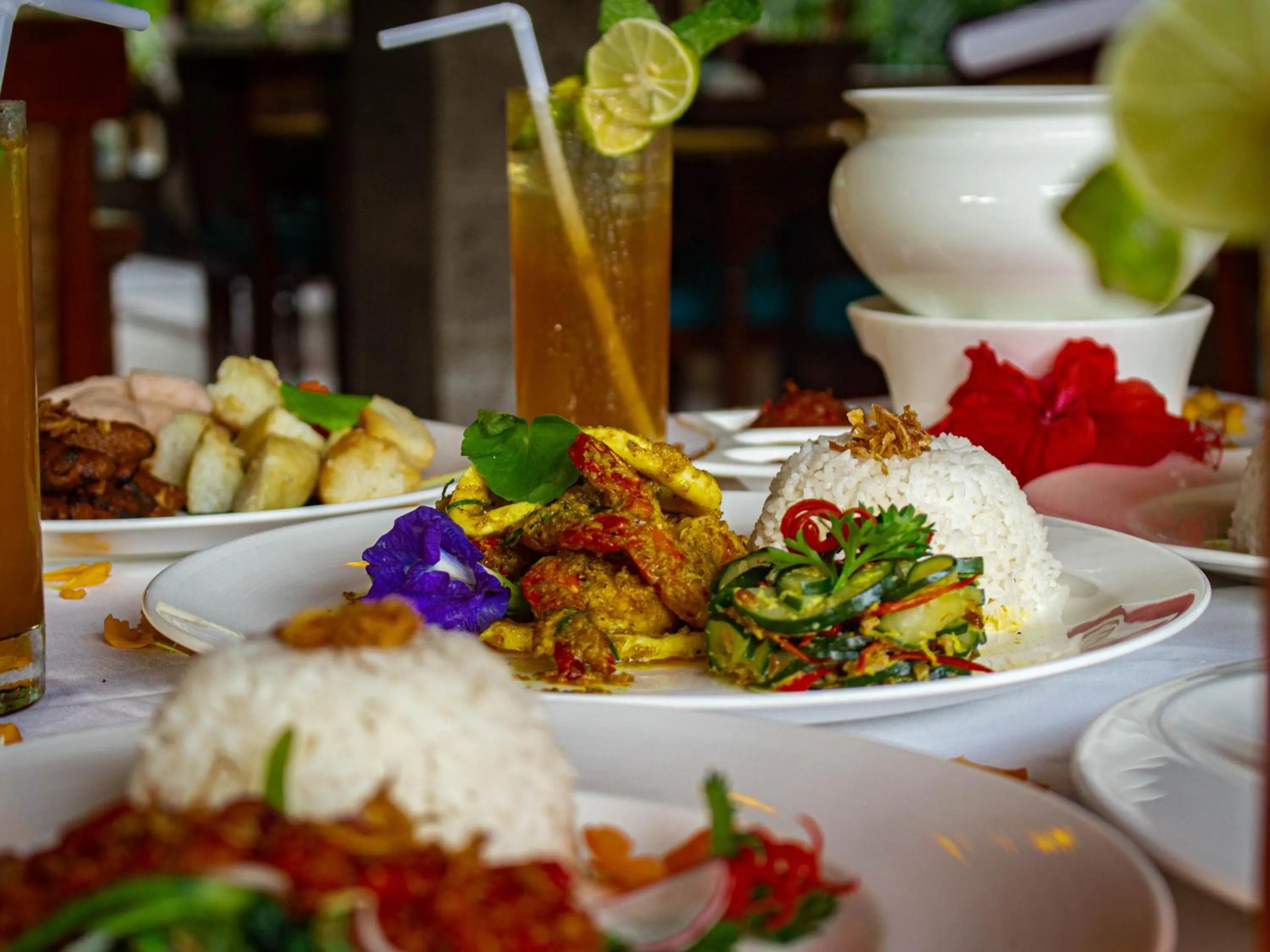 Food close-up in Dwaraka The Royal Villas