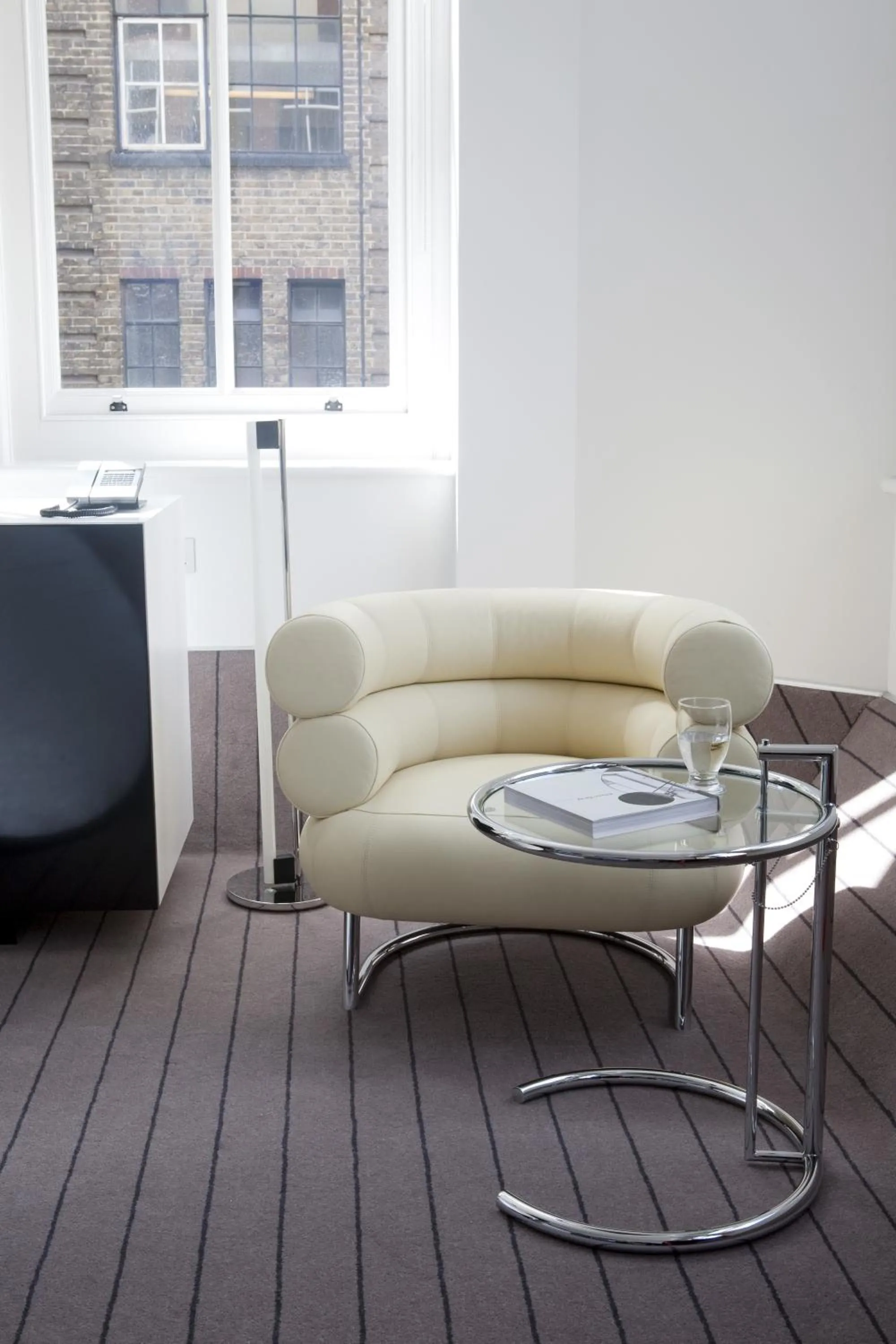 Seating area in Boundary Shoreditch