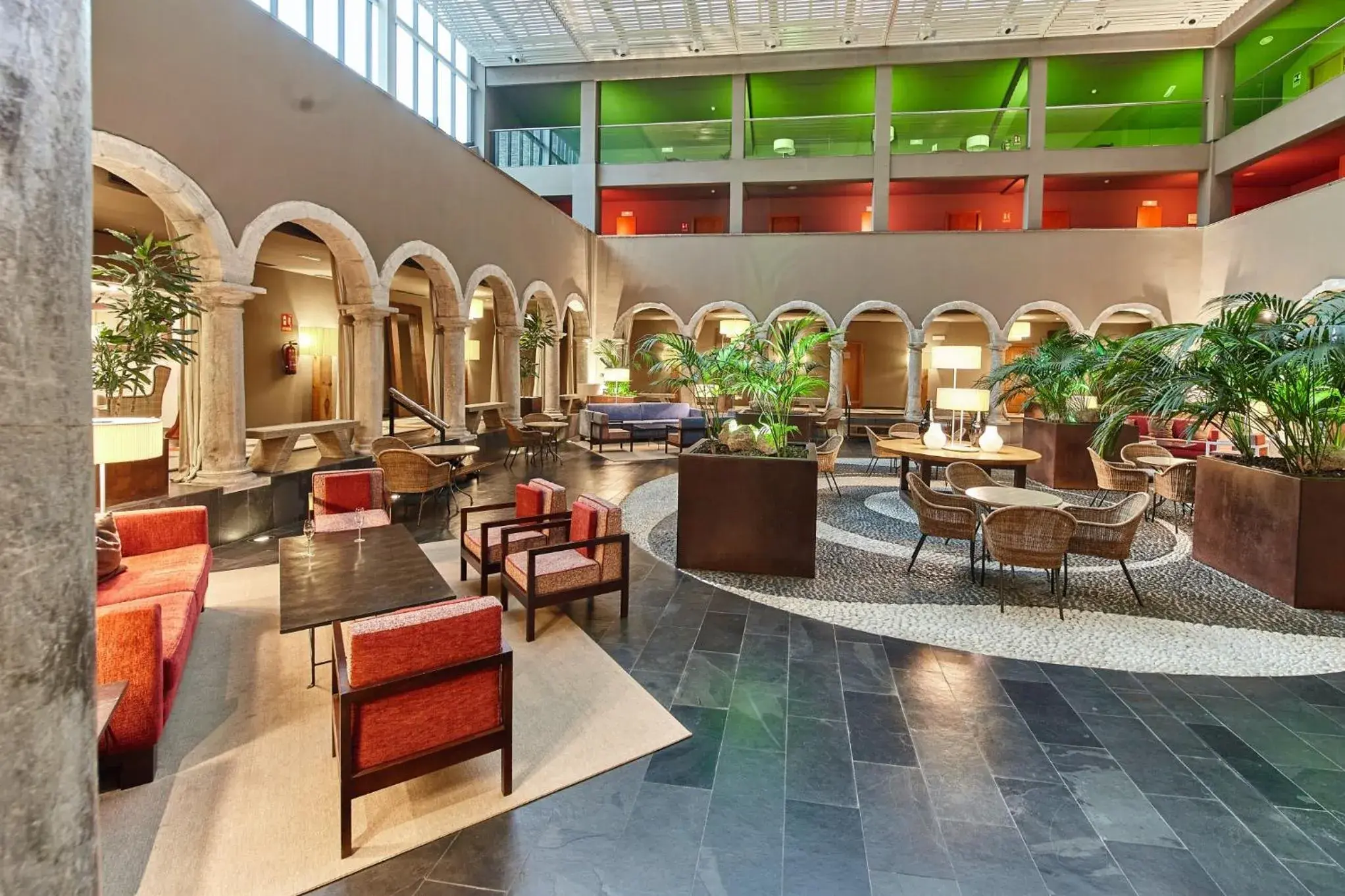 Lobby or reception in Parador De La Seu D'urgell Lobby or reception in Parador De La Seu D'urgell