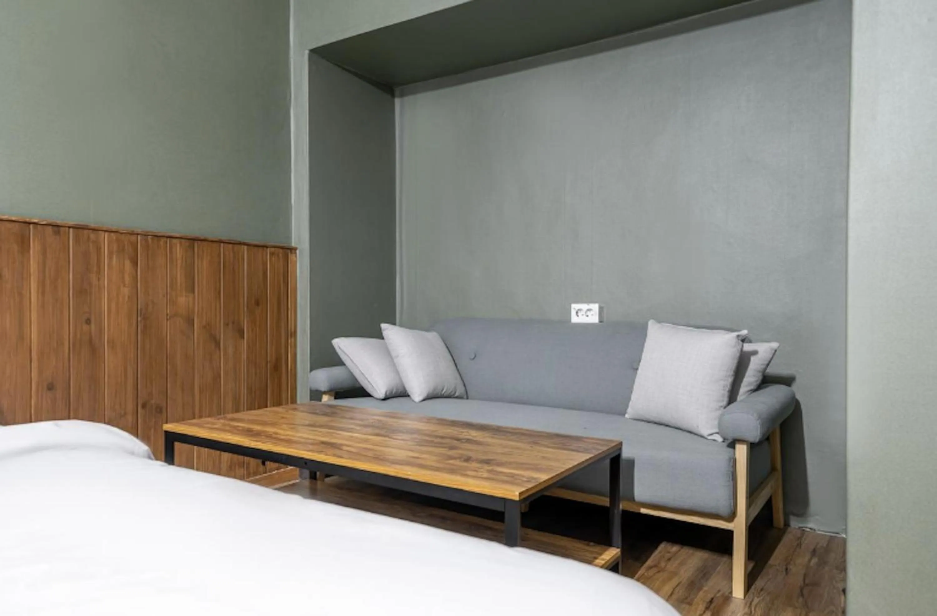 Bed in Pure Stay Jeju City