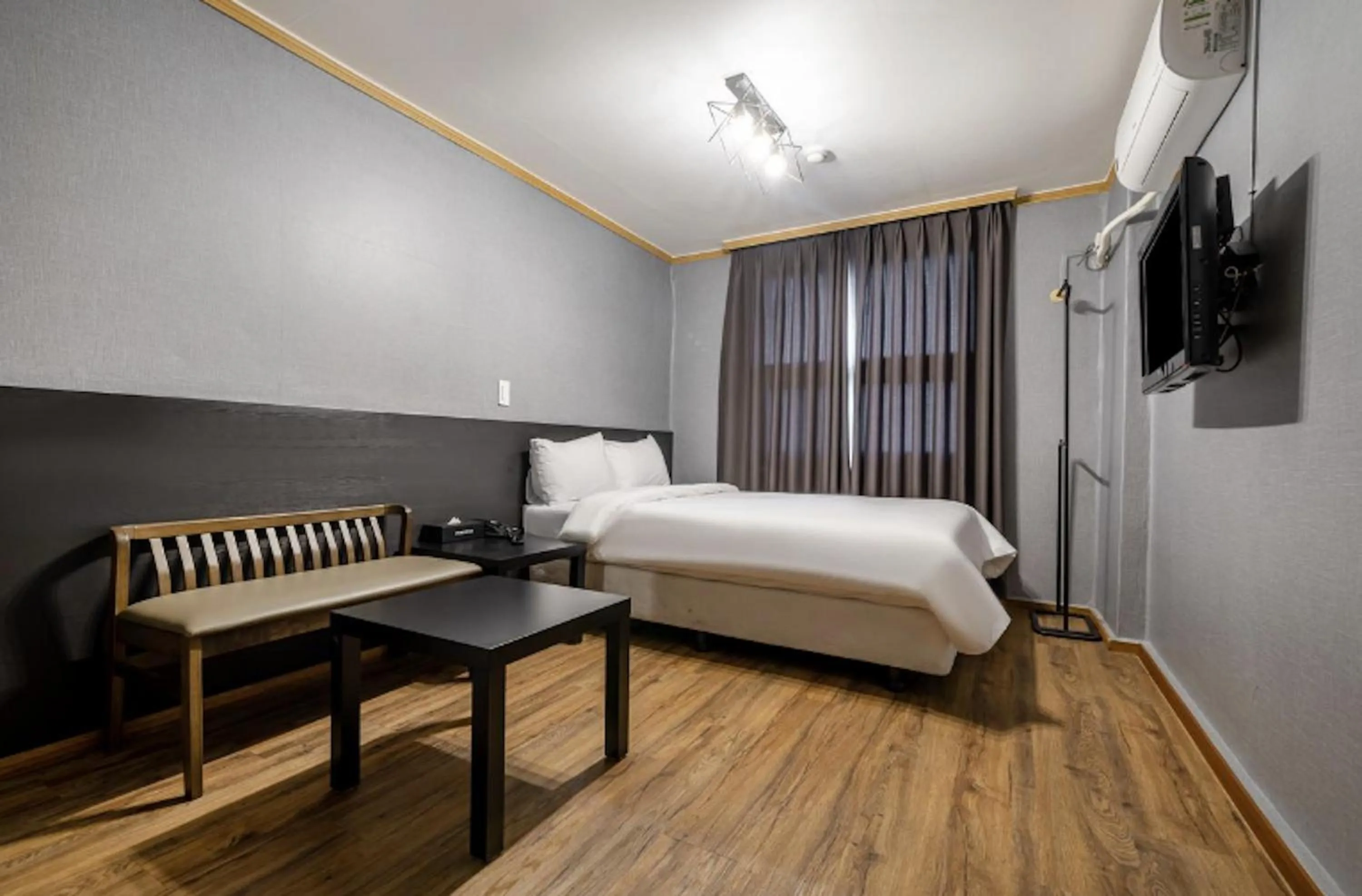 Bed in Pure Stay Jeju City