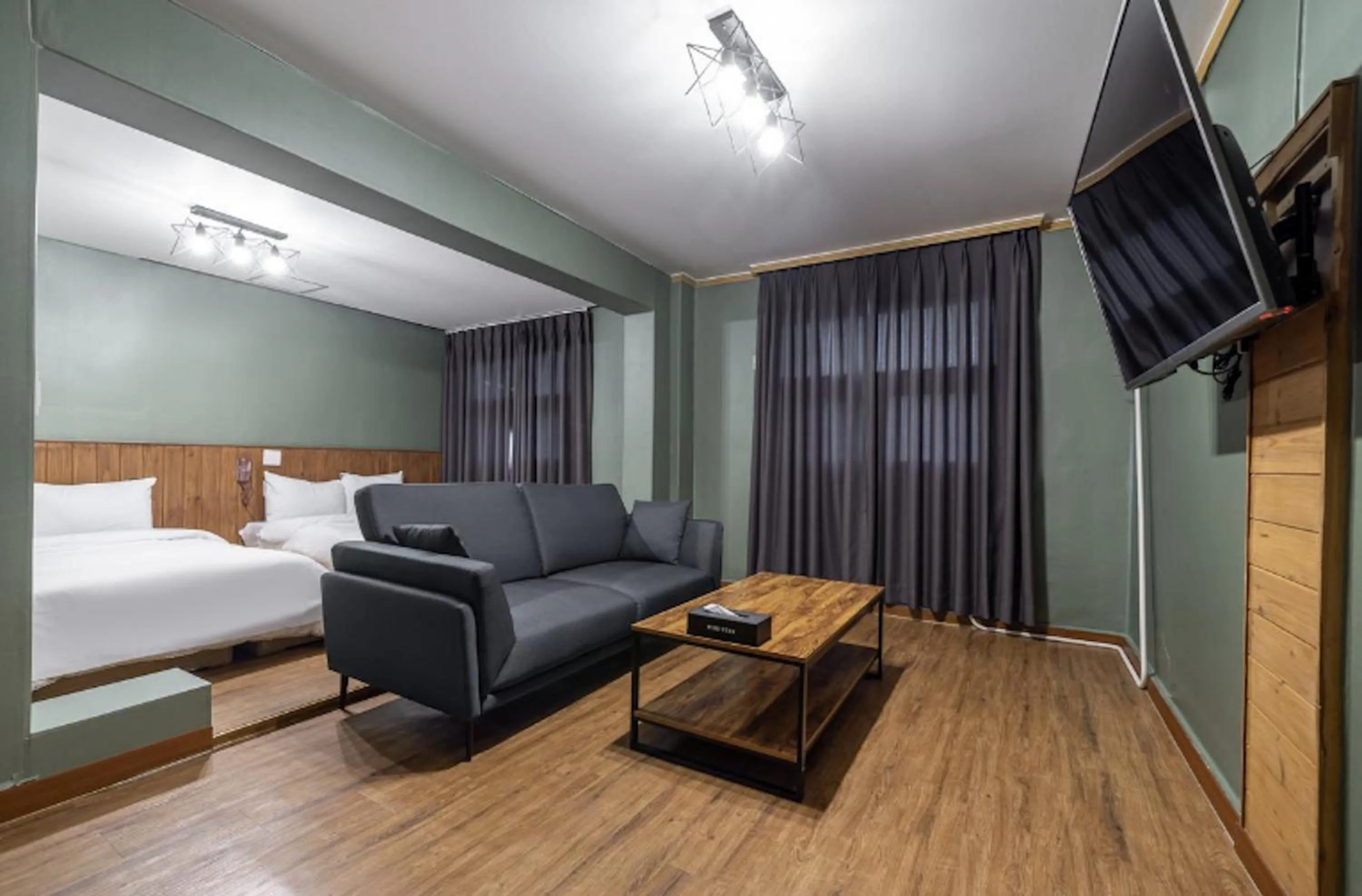 Bed in Pure Stay Jeju City