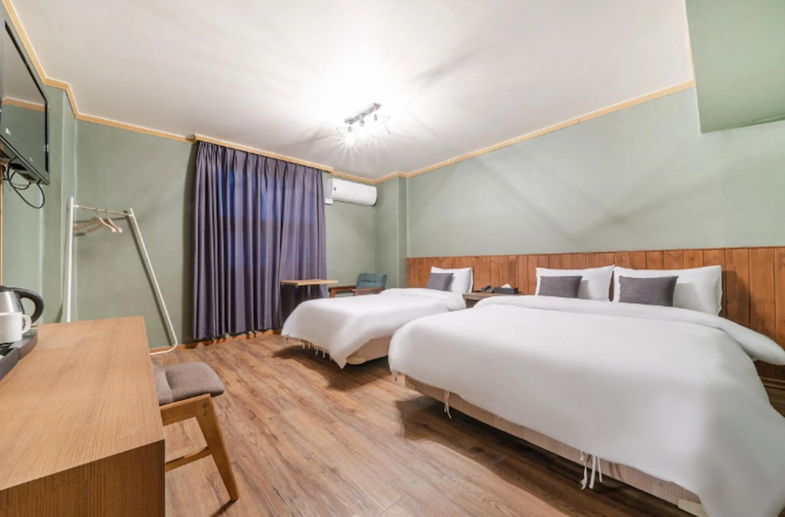 Bed in Pure Stay Jeju City