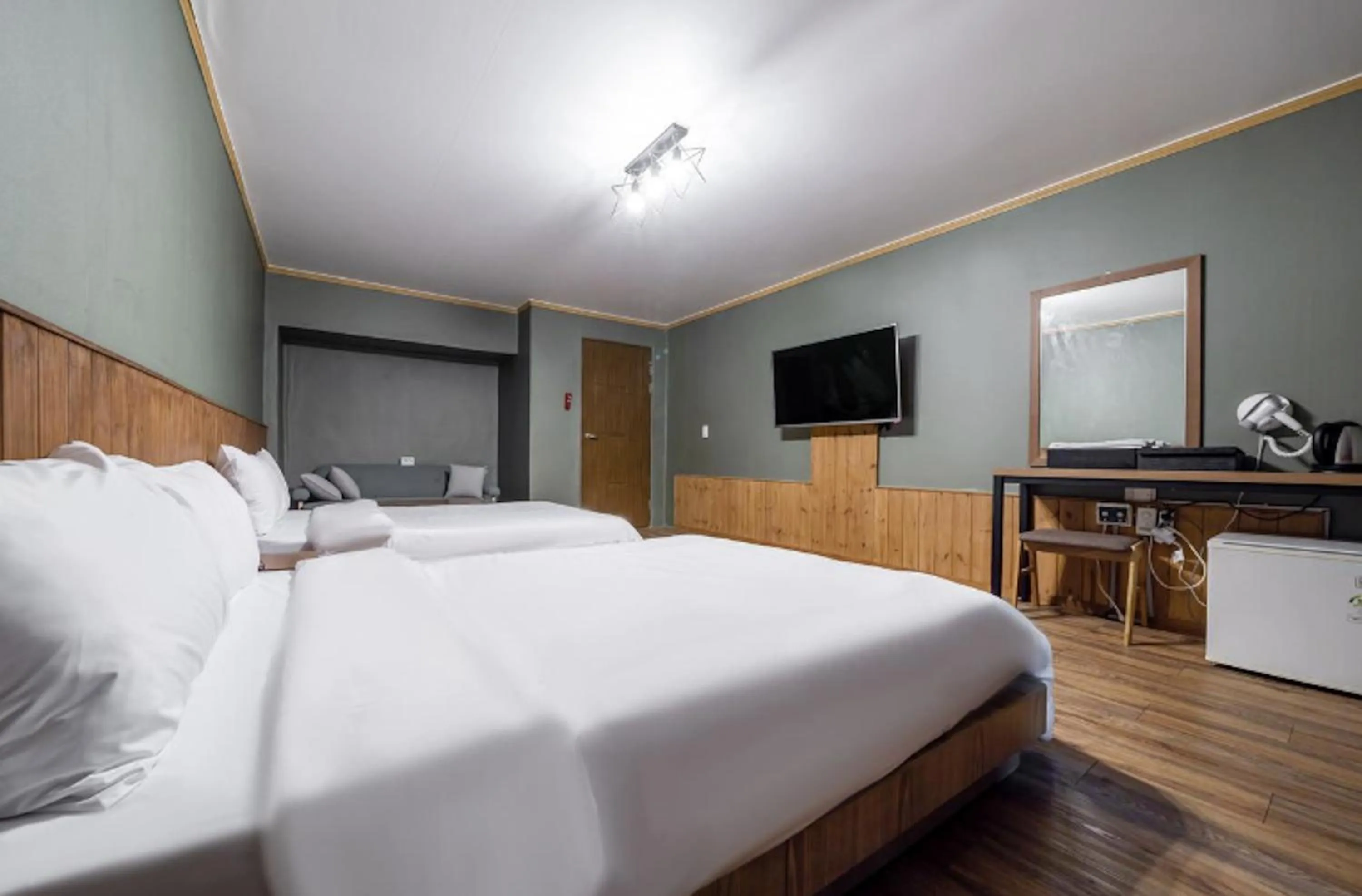 Bed in Pure Stay Jeju City