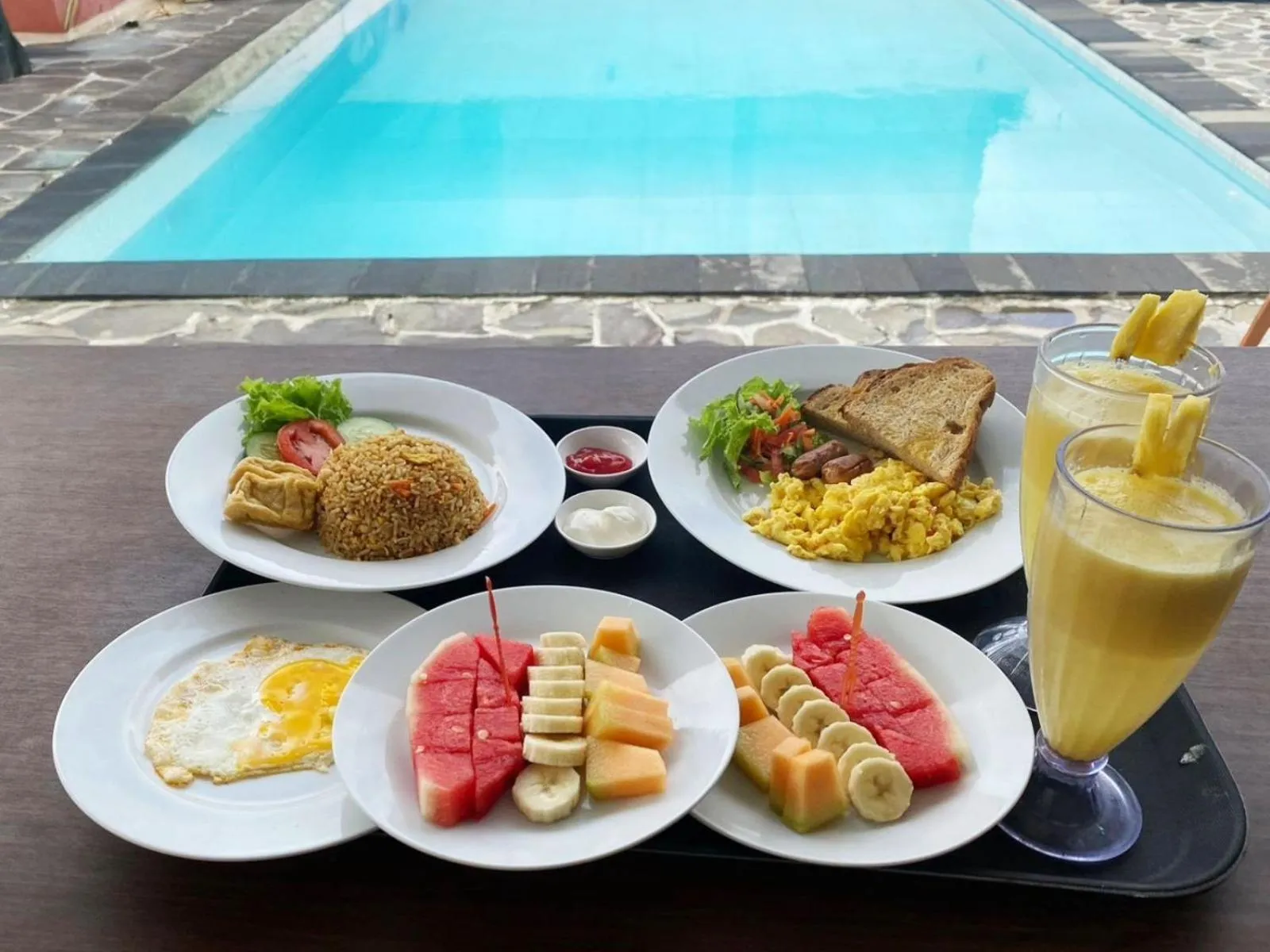 Food and drinks in Casa Komala Uluwatu