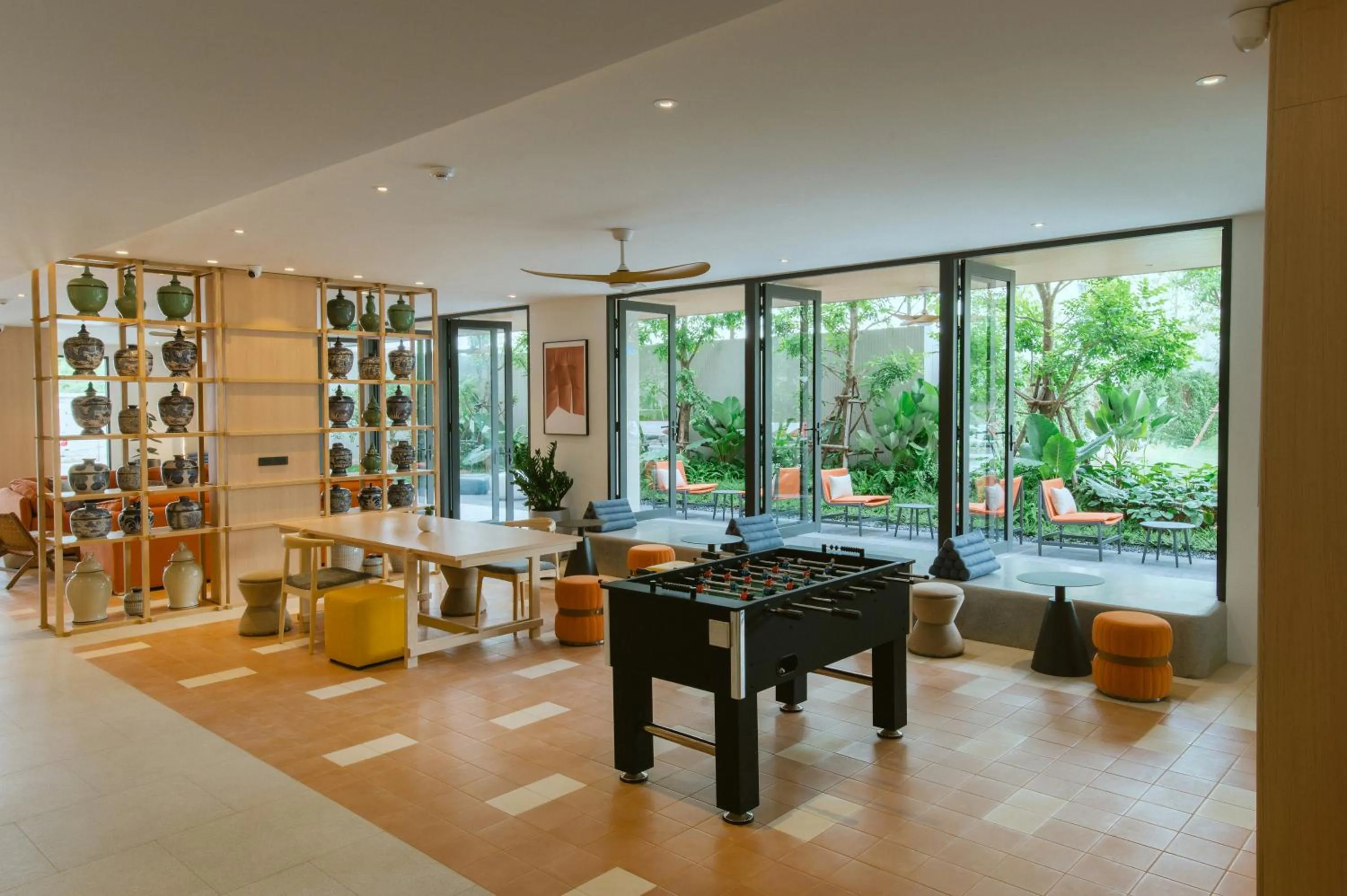 Living room in PAAK Hotel Suvarnabhumi