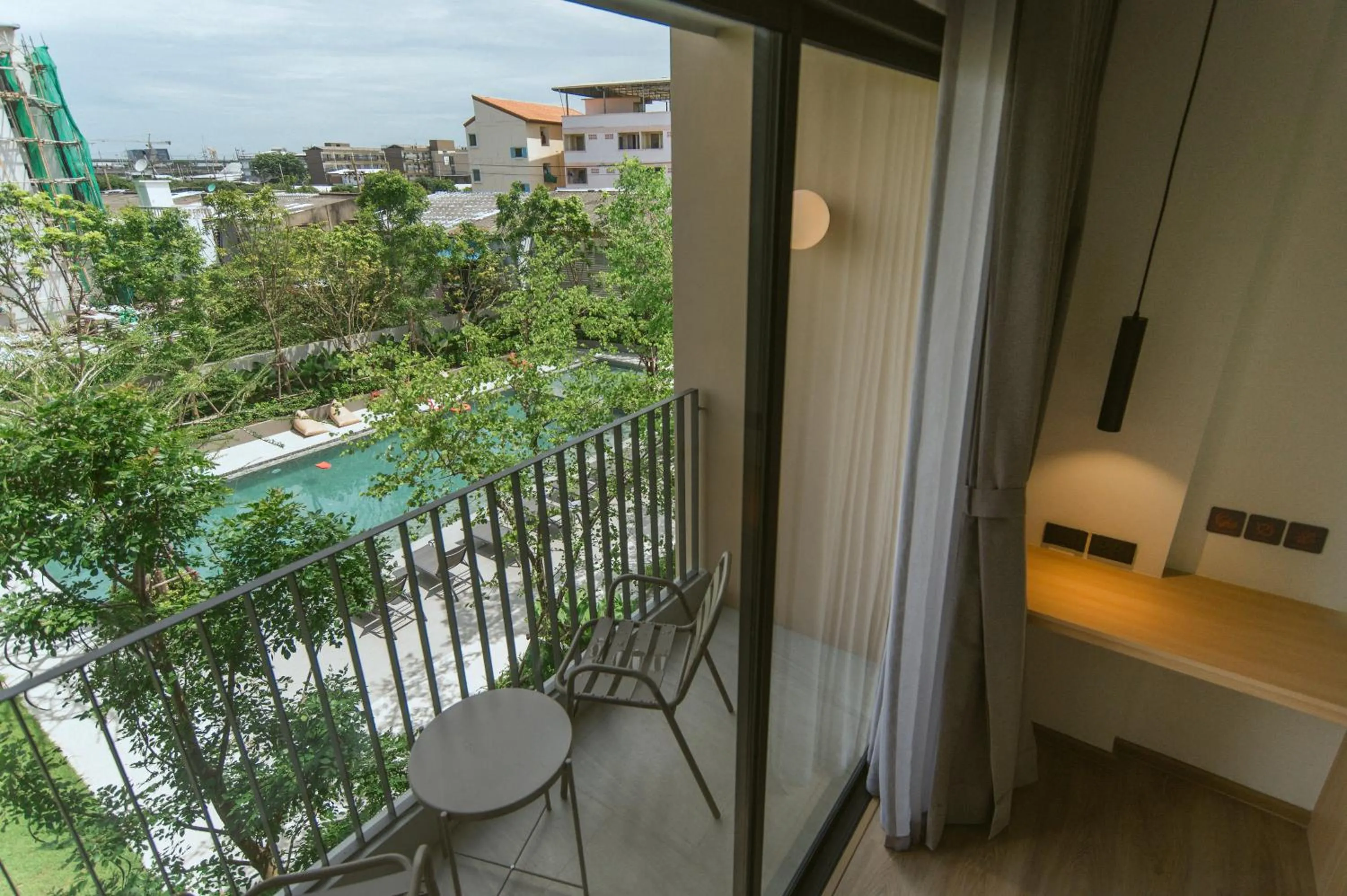 Pool view in PAAK Hotel Suvarnabhumi