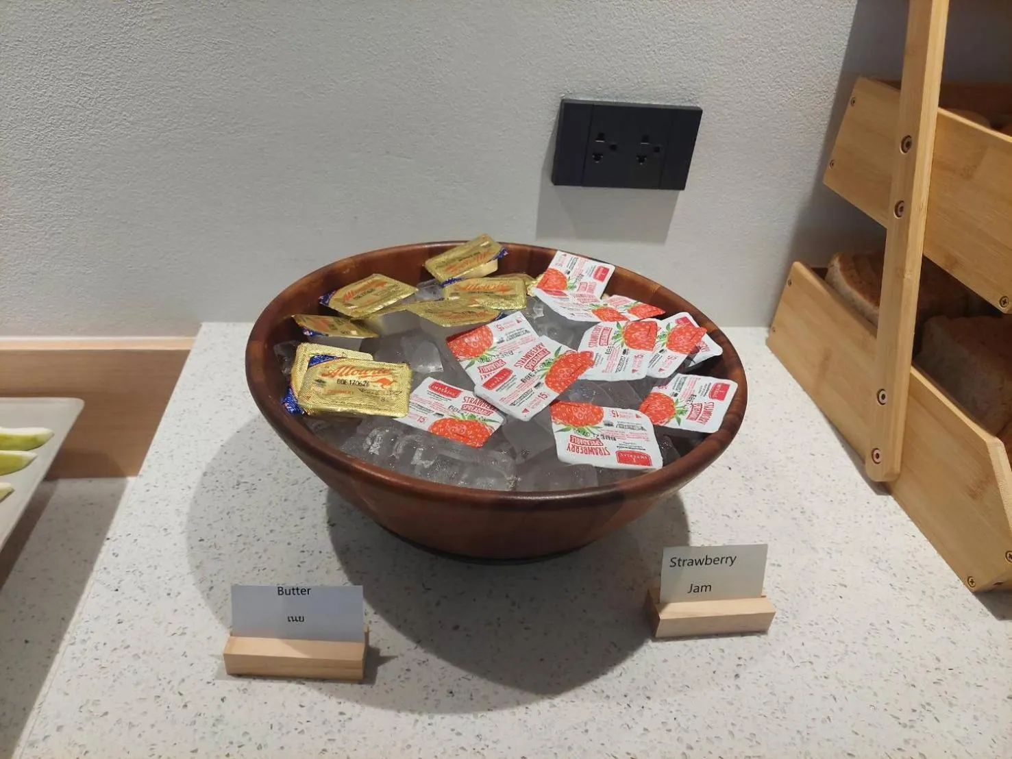 Breakfast in PAAK Hotel Suvarnabhumi