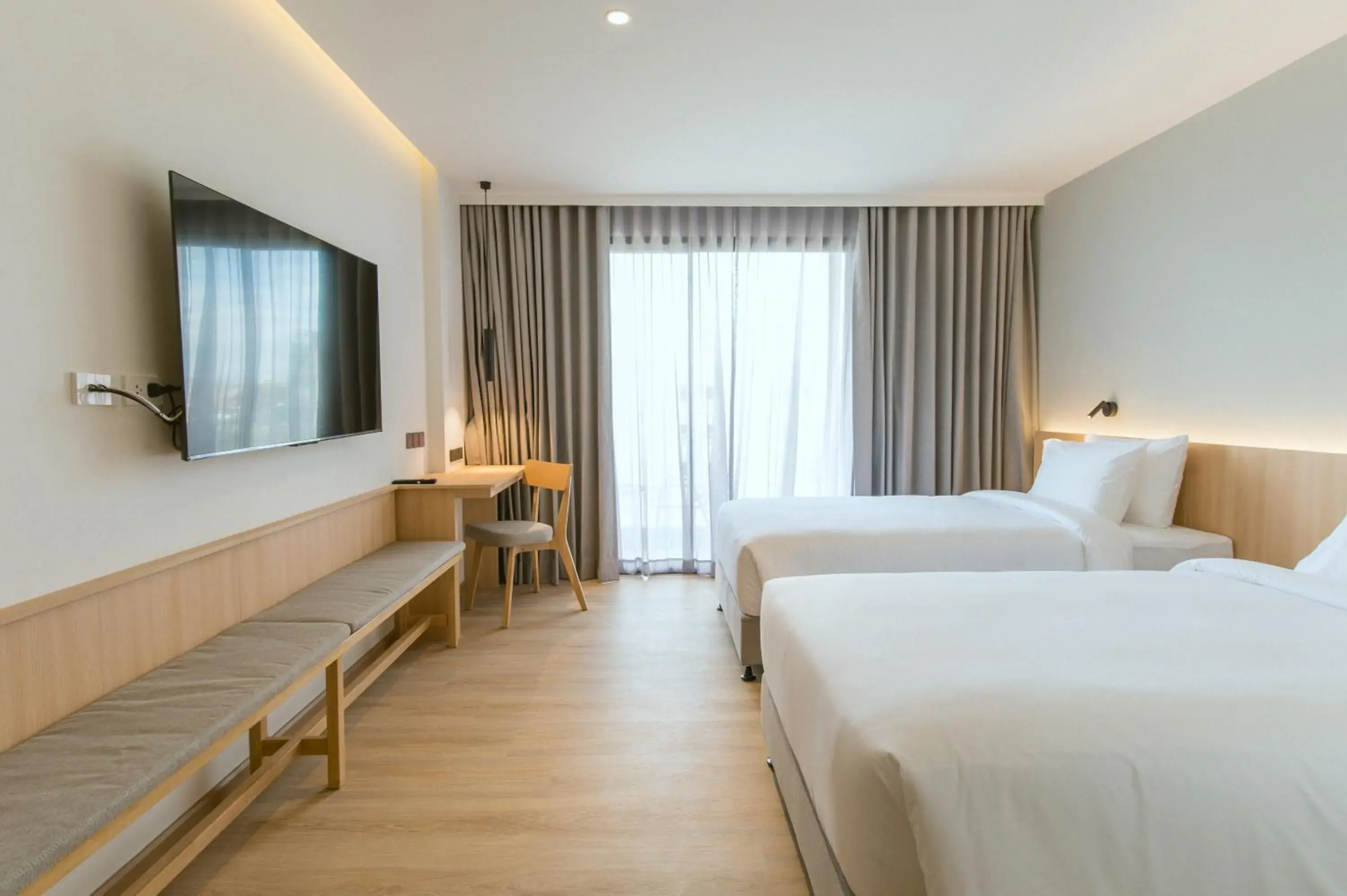 Standard Twin Room in PAAK Hotel Suvarnabhumi Standard Twin Room in PAAK Hotel Suvarnabhumi