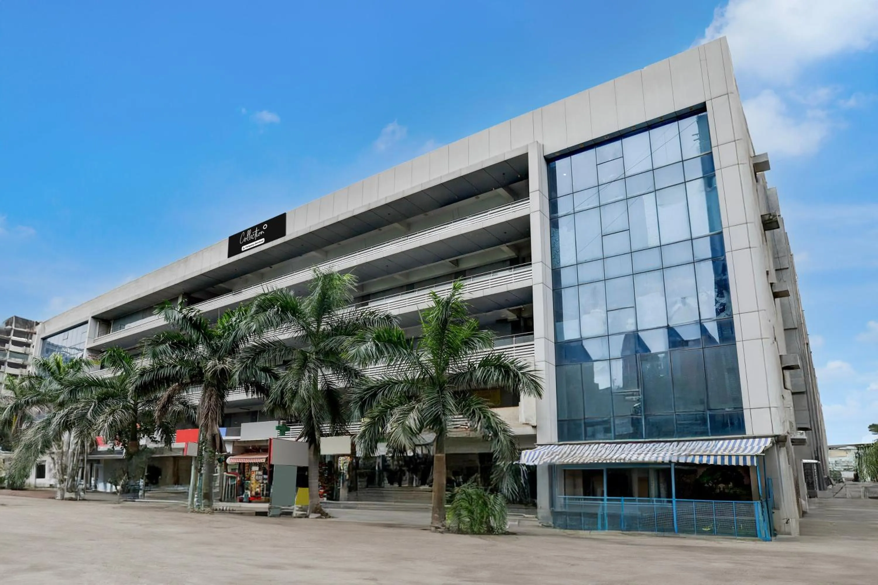 Facade/entrance in Collection O Palampur Surat Formerly Hotel Royal Paradise
