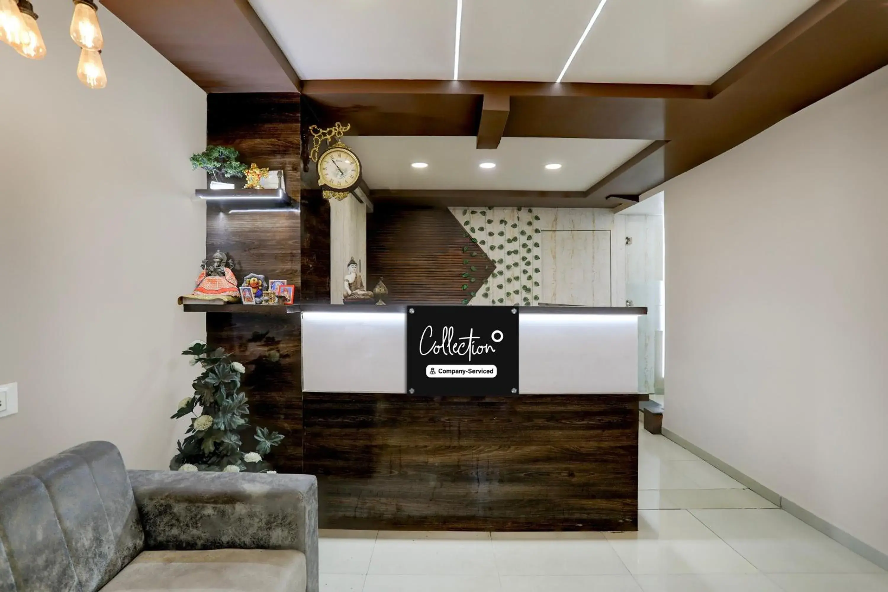 Lobby or reception in Collection O Palampur Surat Formerly Hotel Royal Paradise Lobby or reception in Collection O Palampur Surat Formerly Hotel Royal Paradise