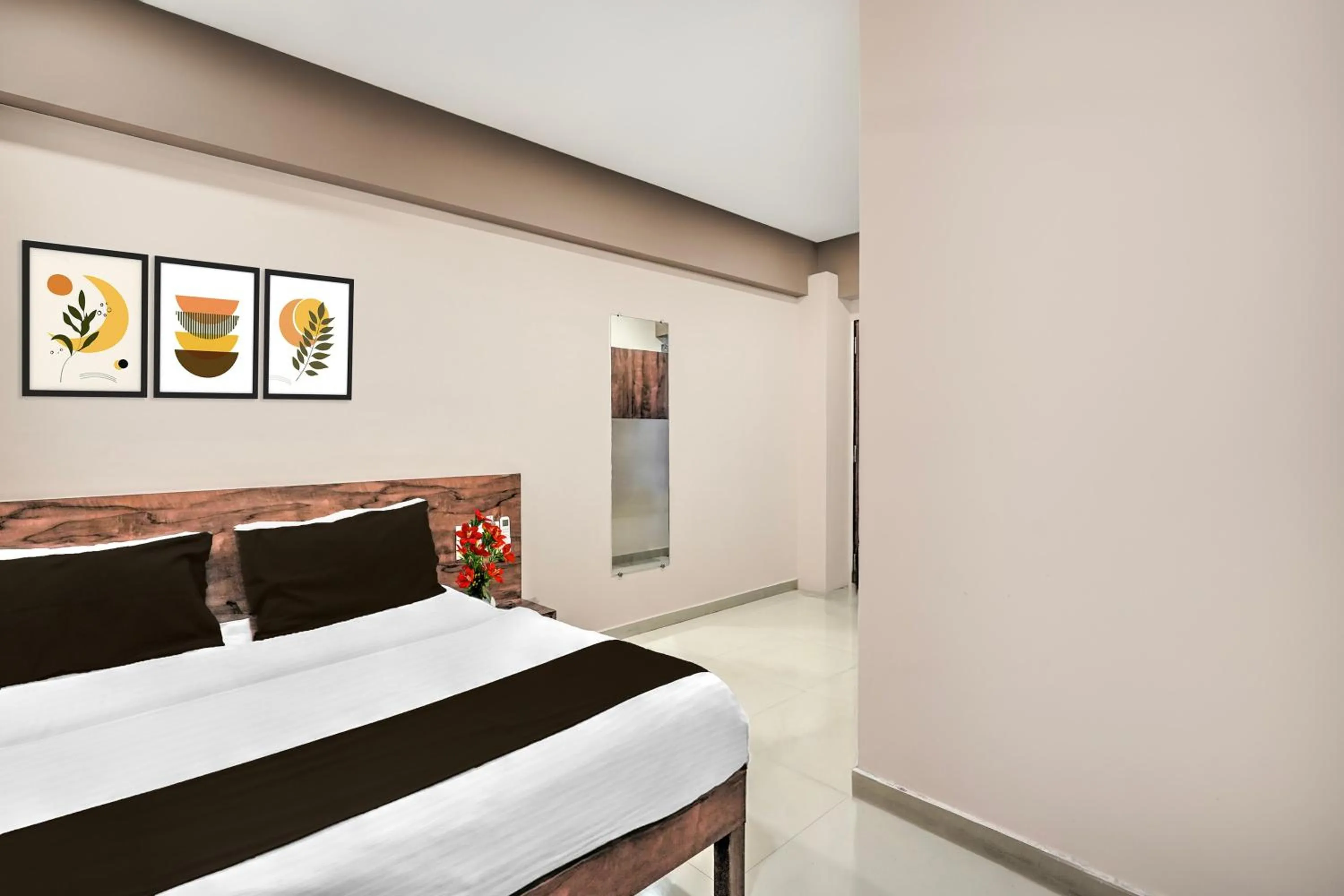 Bedroom, Bed in Collection O Palampur Surat Formerly Hotel Royal Paradise