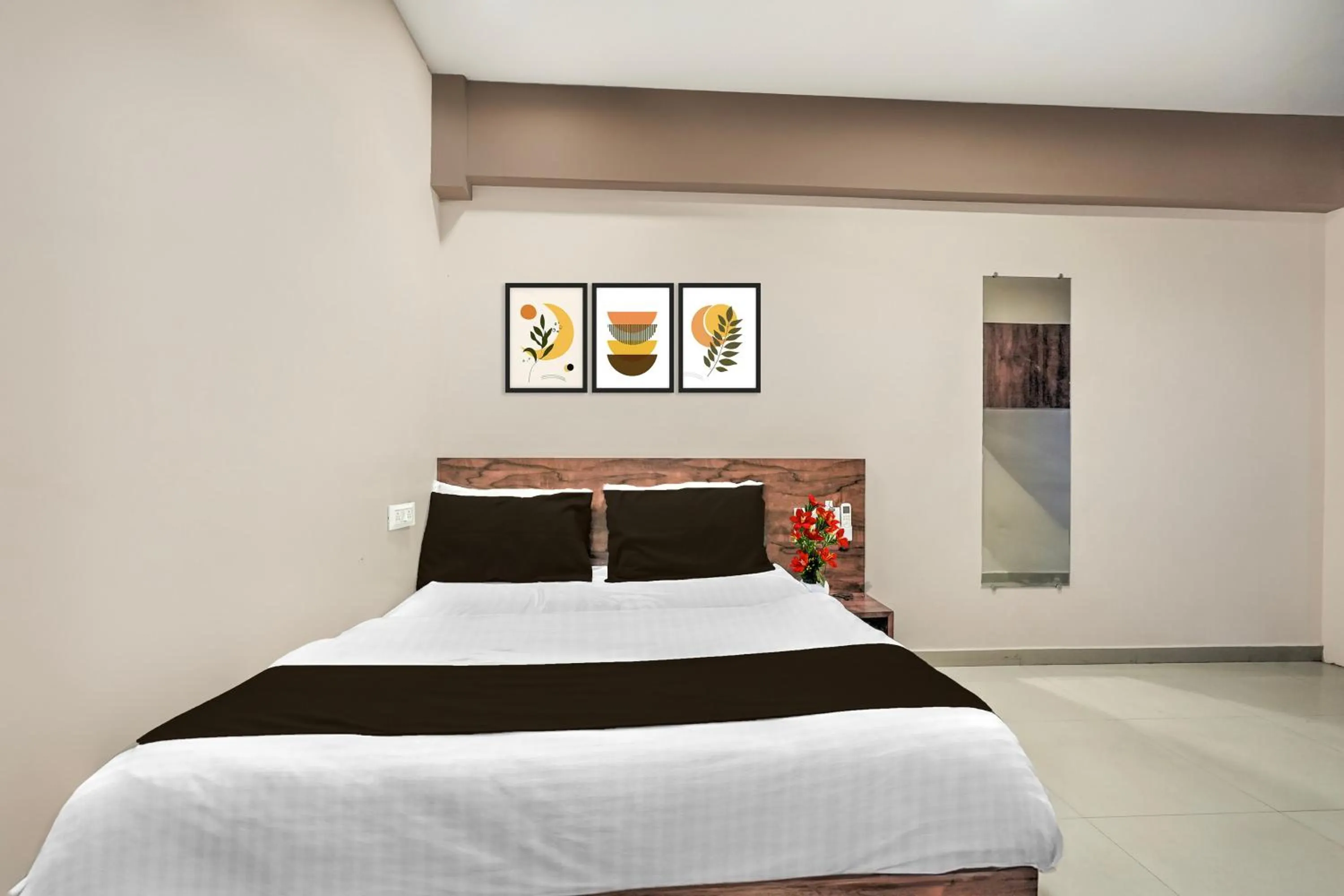 Bedroom, Bed in Collection O Palampur Surat Formerly Hotel Royal Paradise