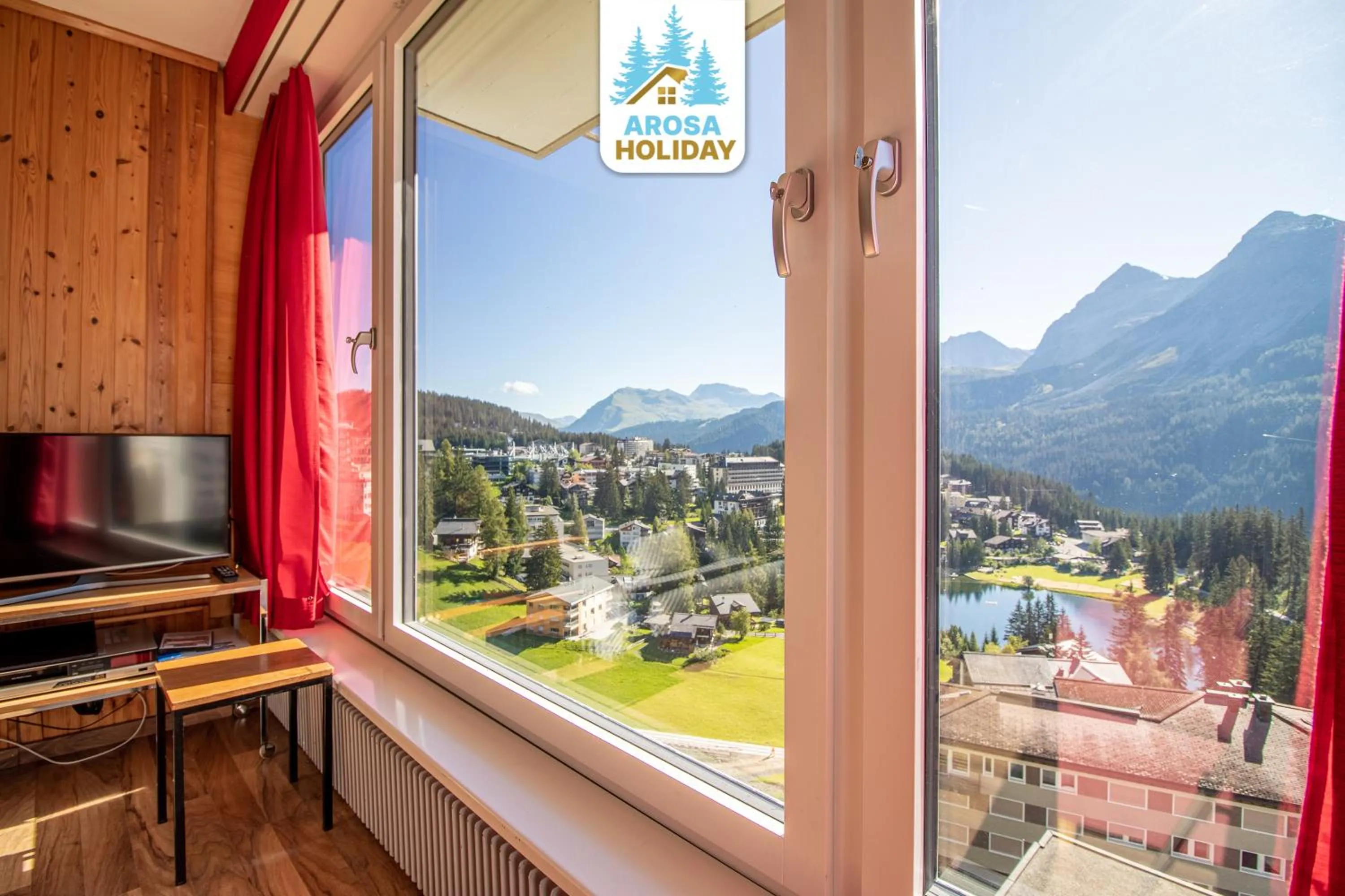 Living room in Viktoria B32 by Arosa Holiday