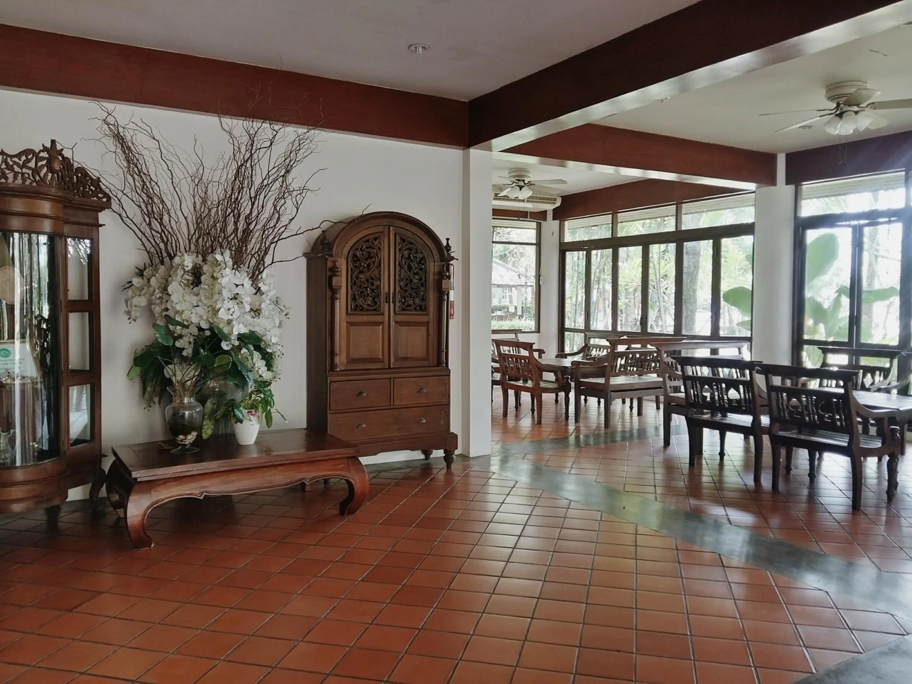 Lobby or reception in Baan Tai Had Resort