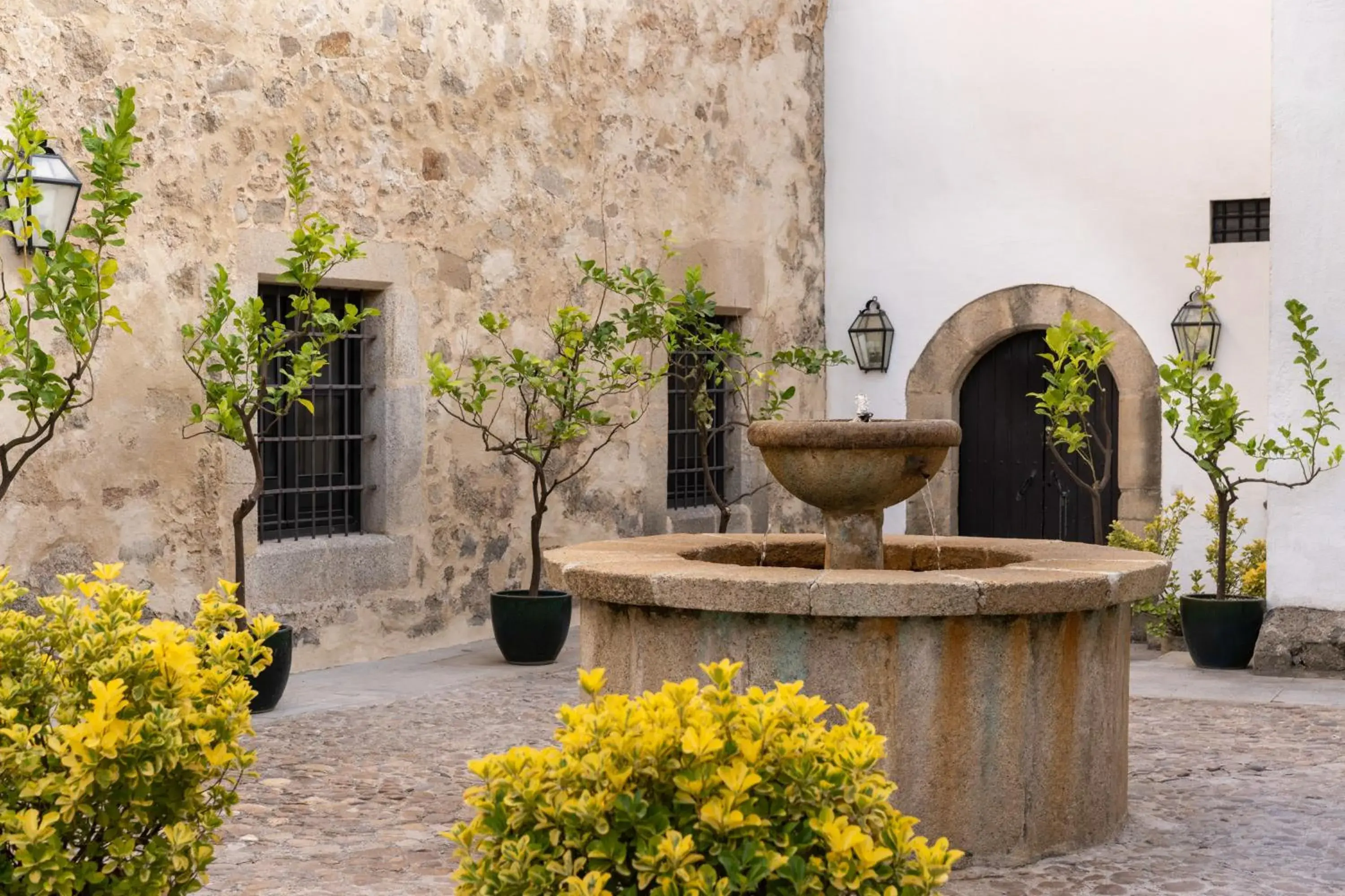 Lobby or reception in Parador de Trujillo Lobby or reception in Parador de Trujillo