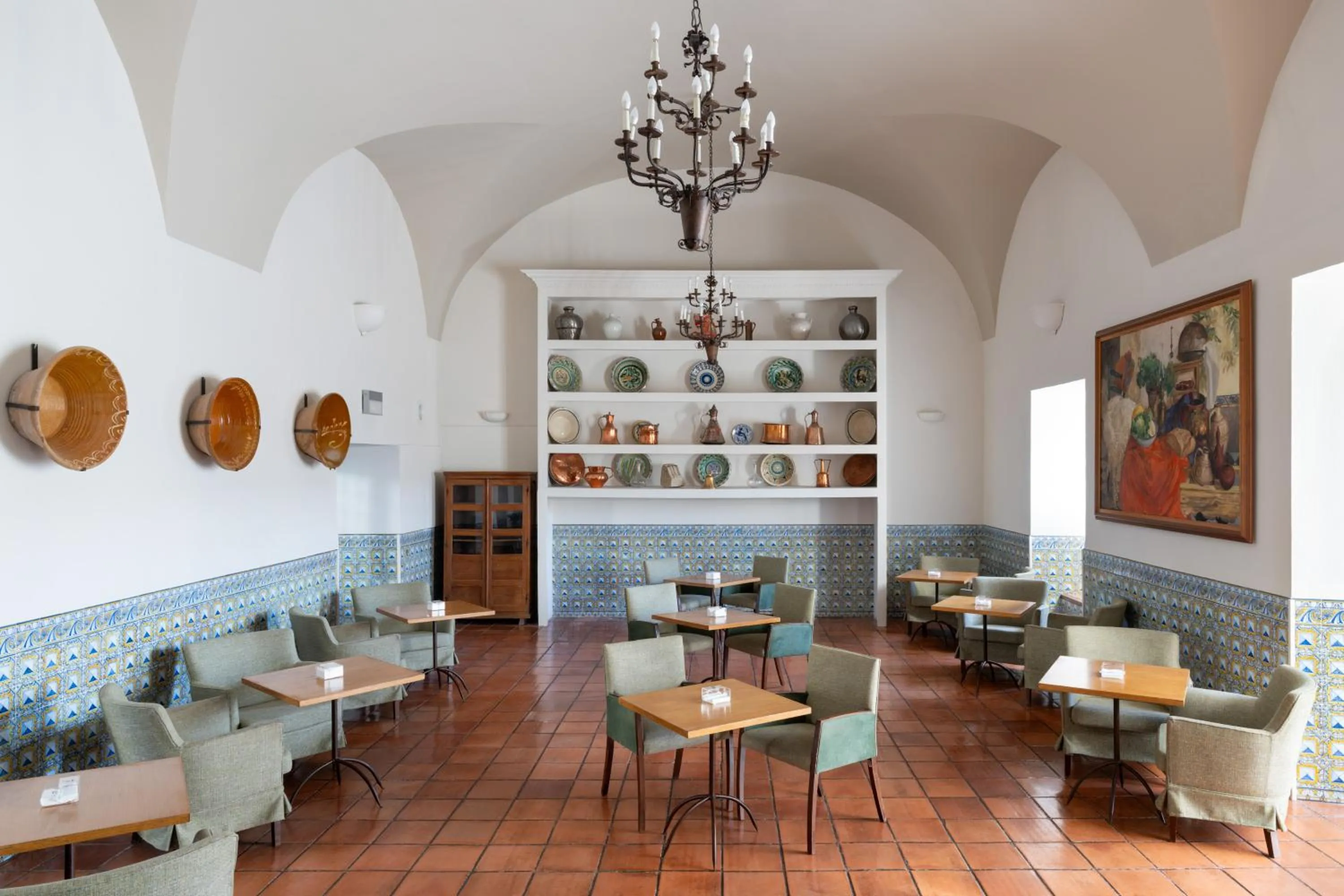 Lounge or bar in Parador de Trujillo