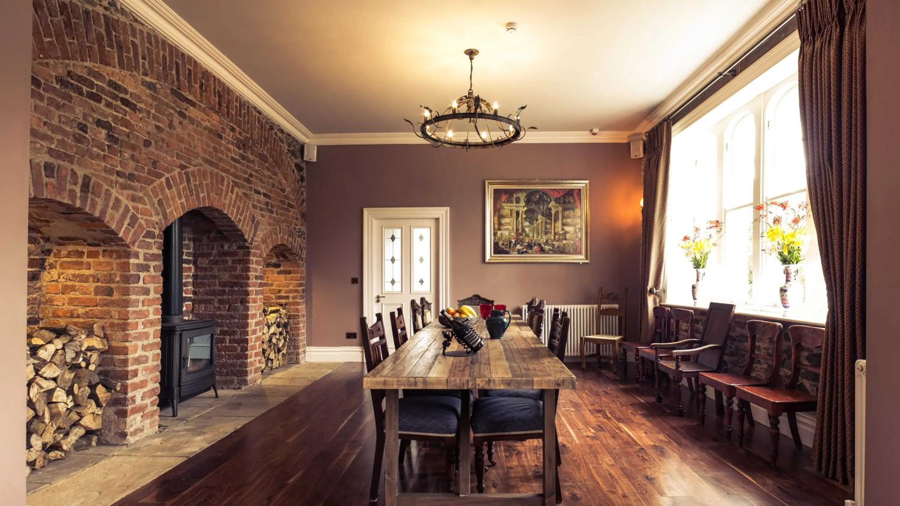 Dining area in Wilton Castle