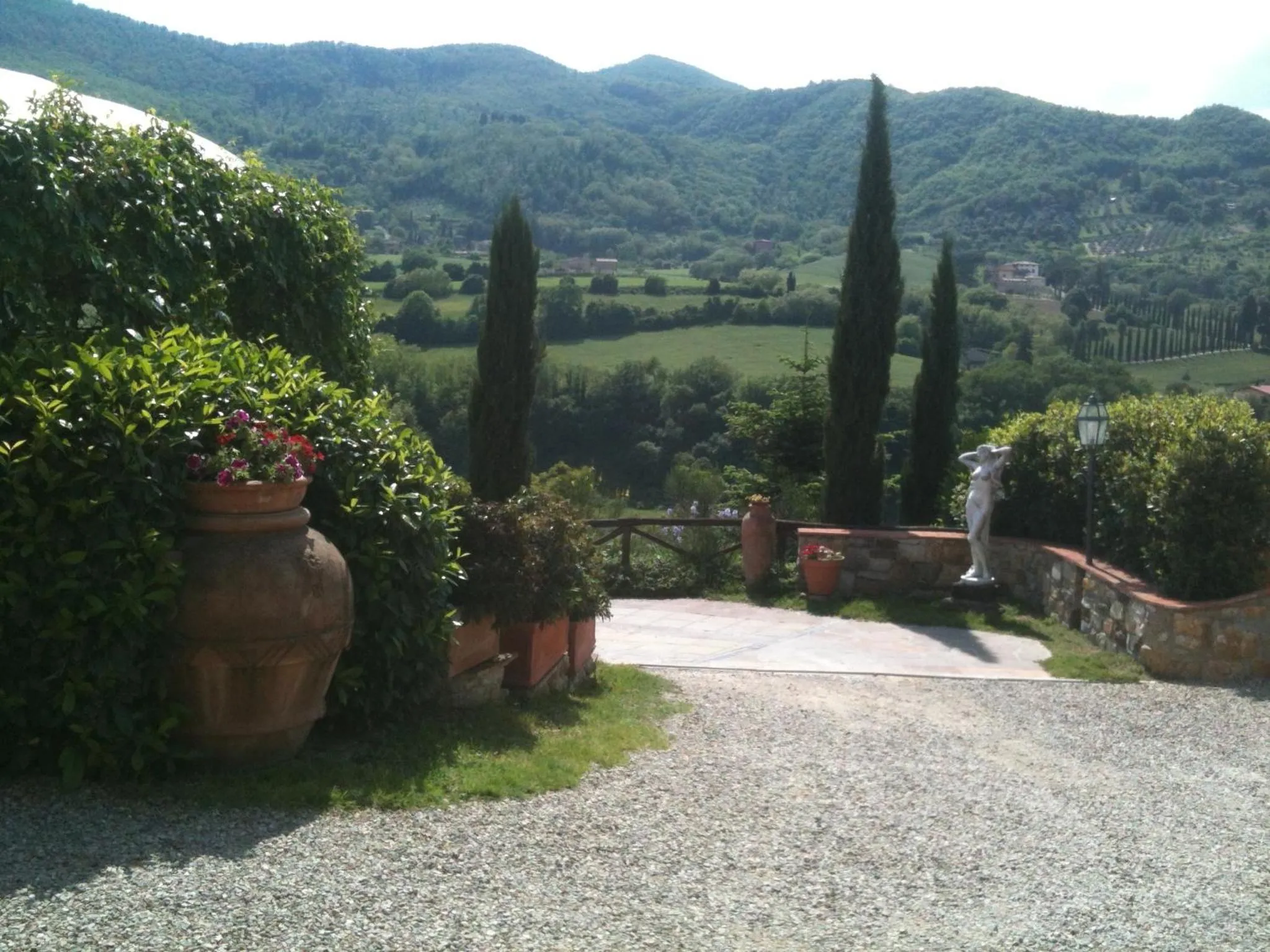 Natural landscape in B&B Pino del Capitano