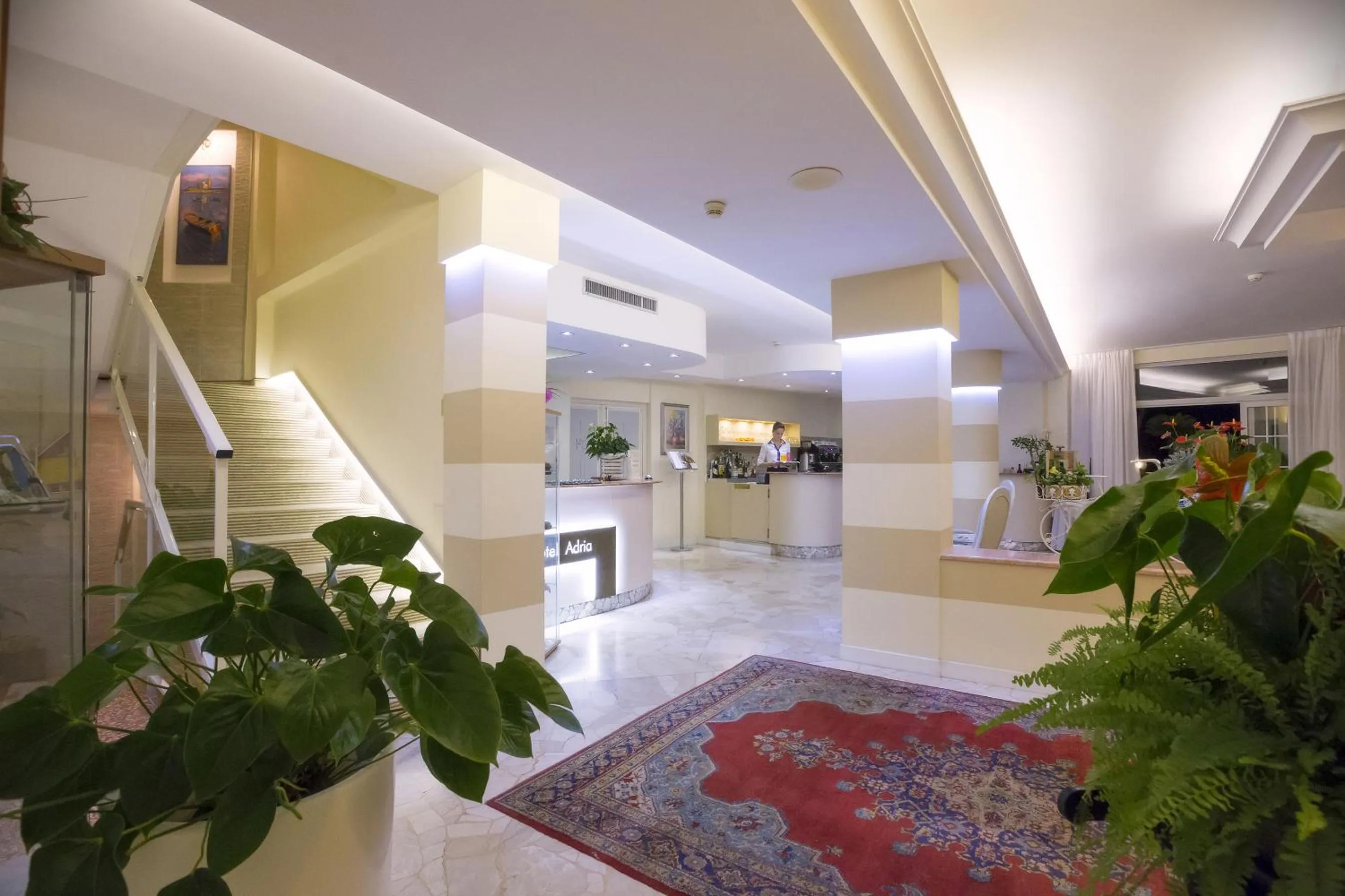 Lobby or reception in Hotel Adria sul Mare