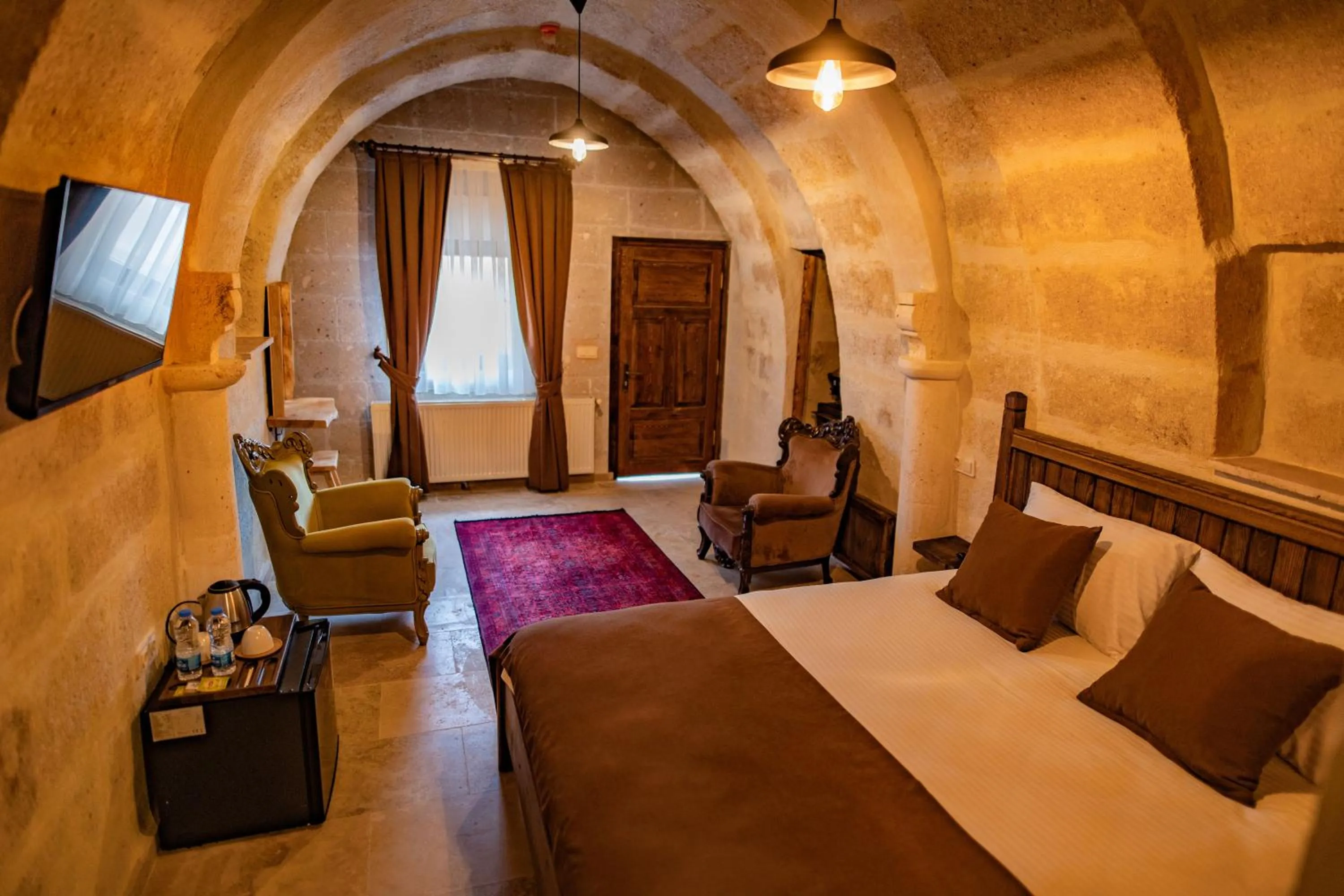 Bed in Senior Stone House