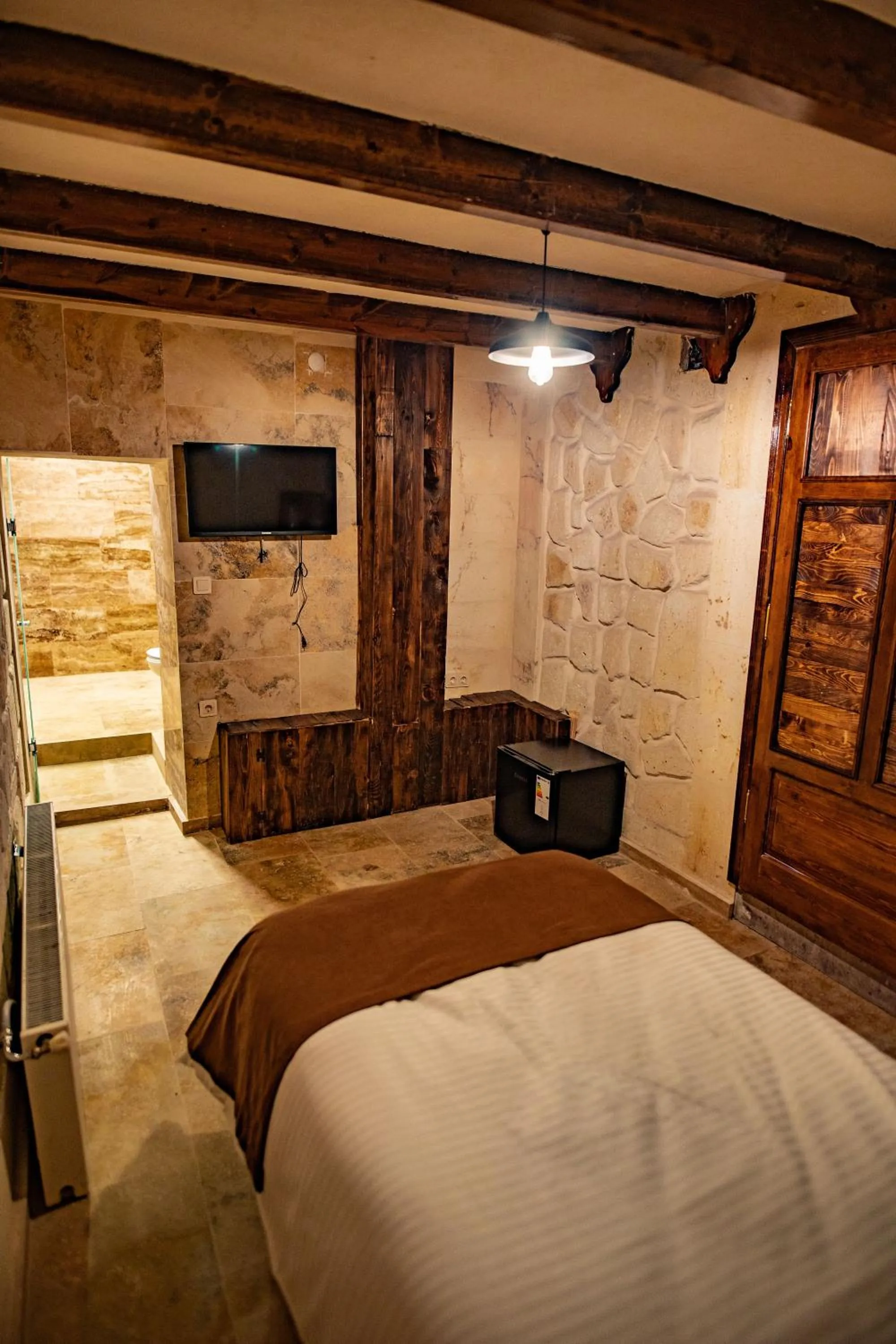 Bed in Senior Stone House