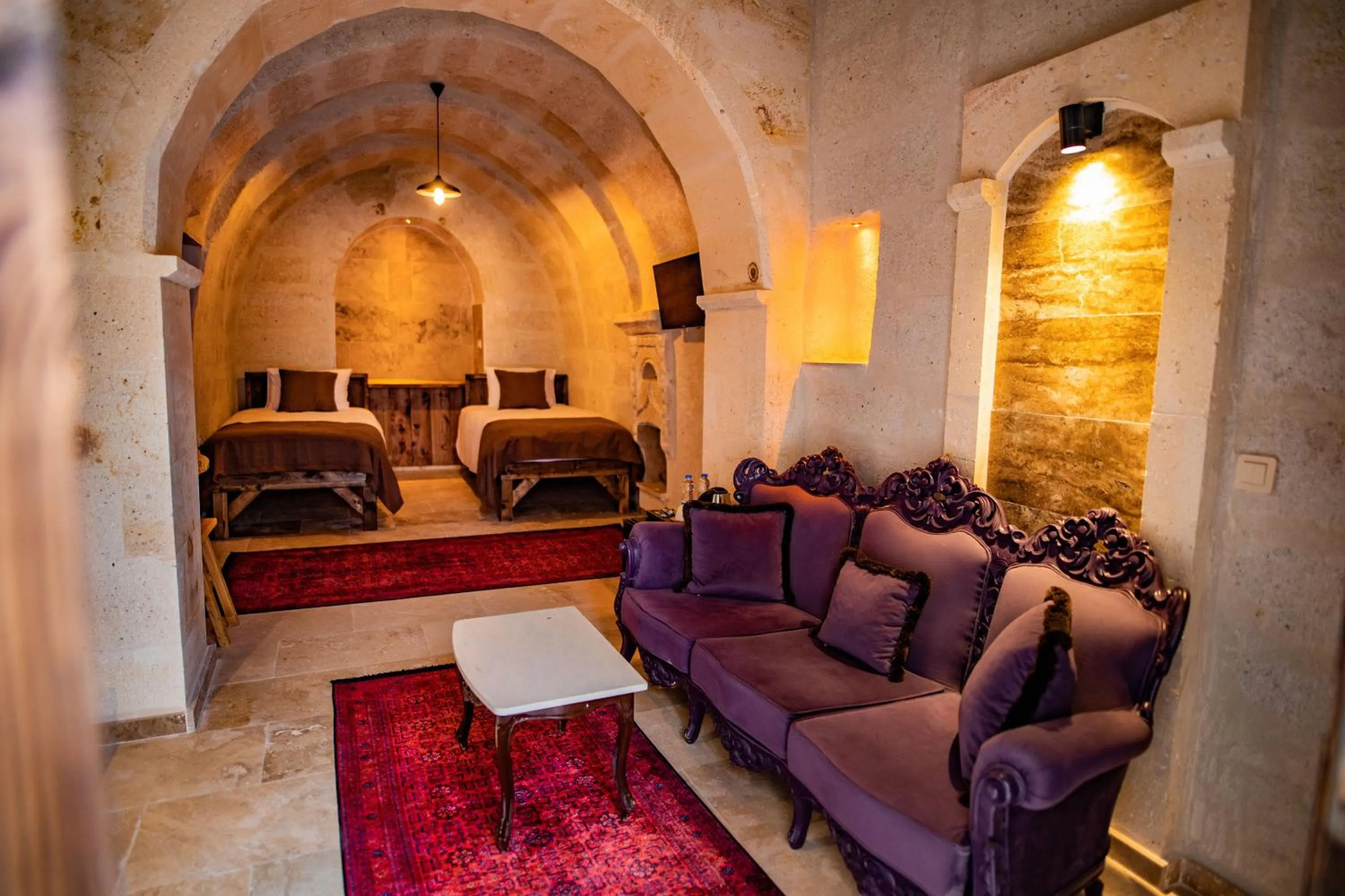 Bed in Senior Stone House