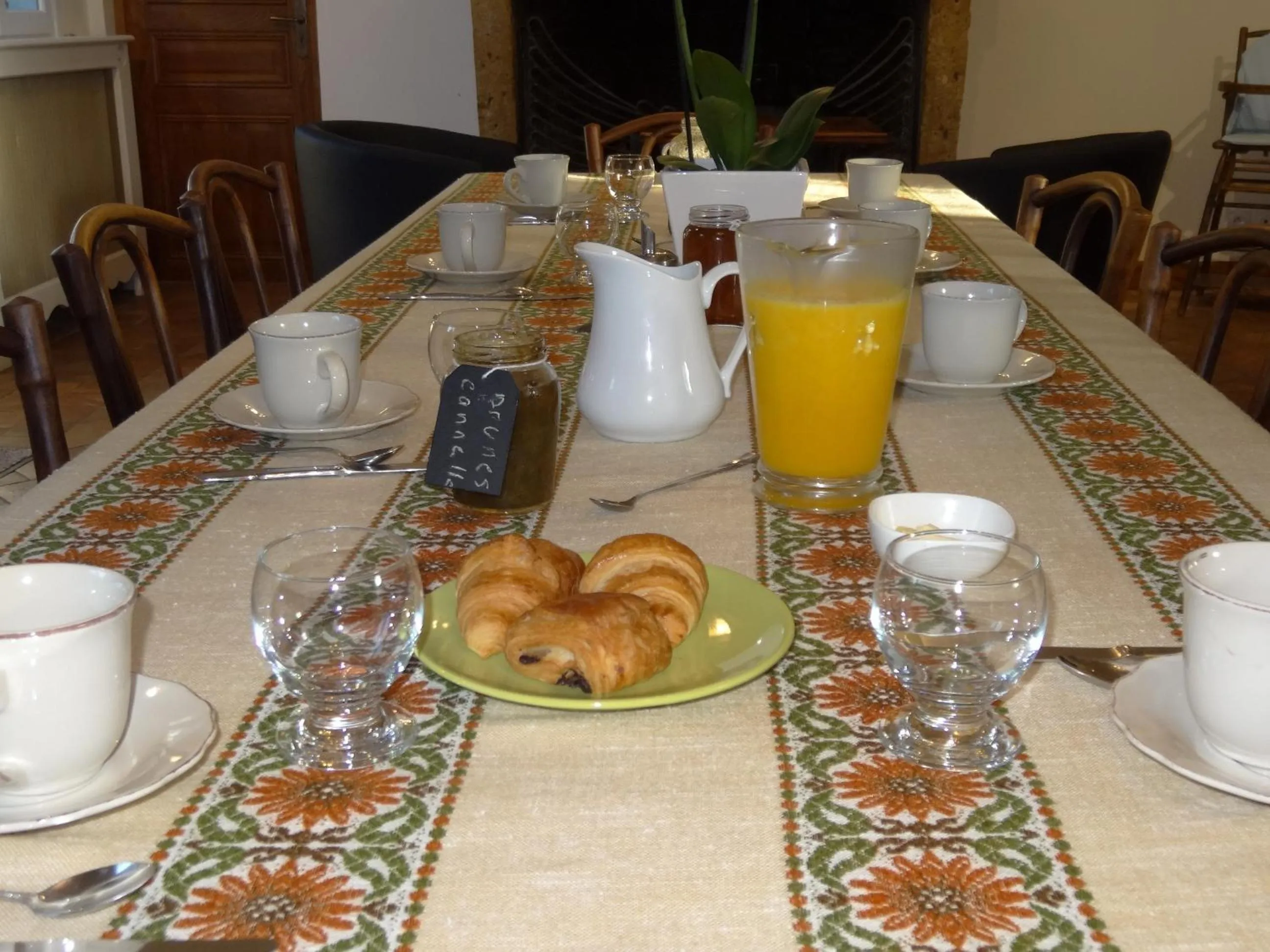 Dining area in Jardin de Canaan