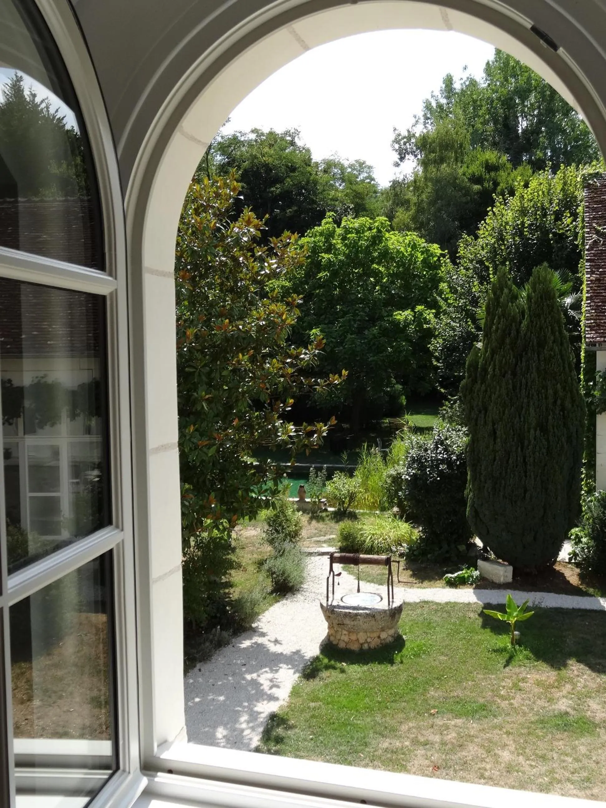 Garden view in Jardin de Canaan