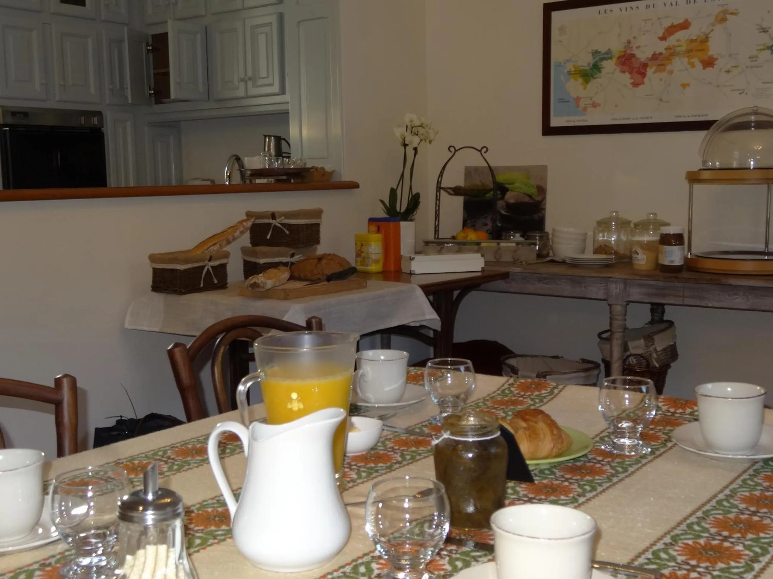 Dining area in Jardin de Canaan