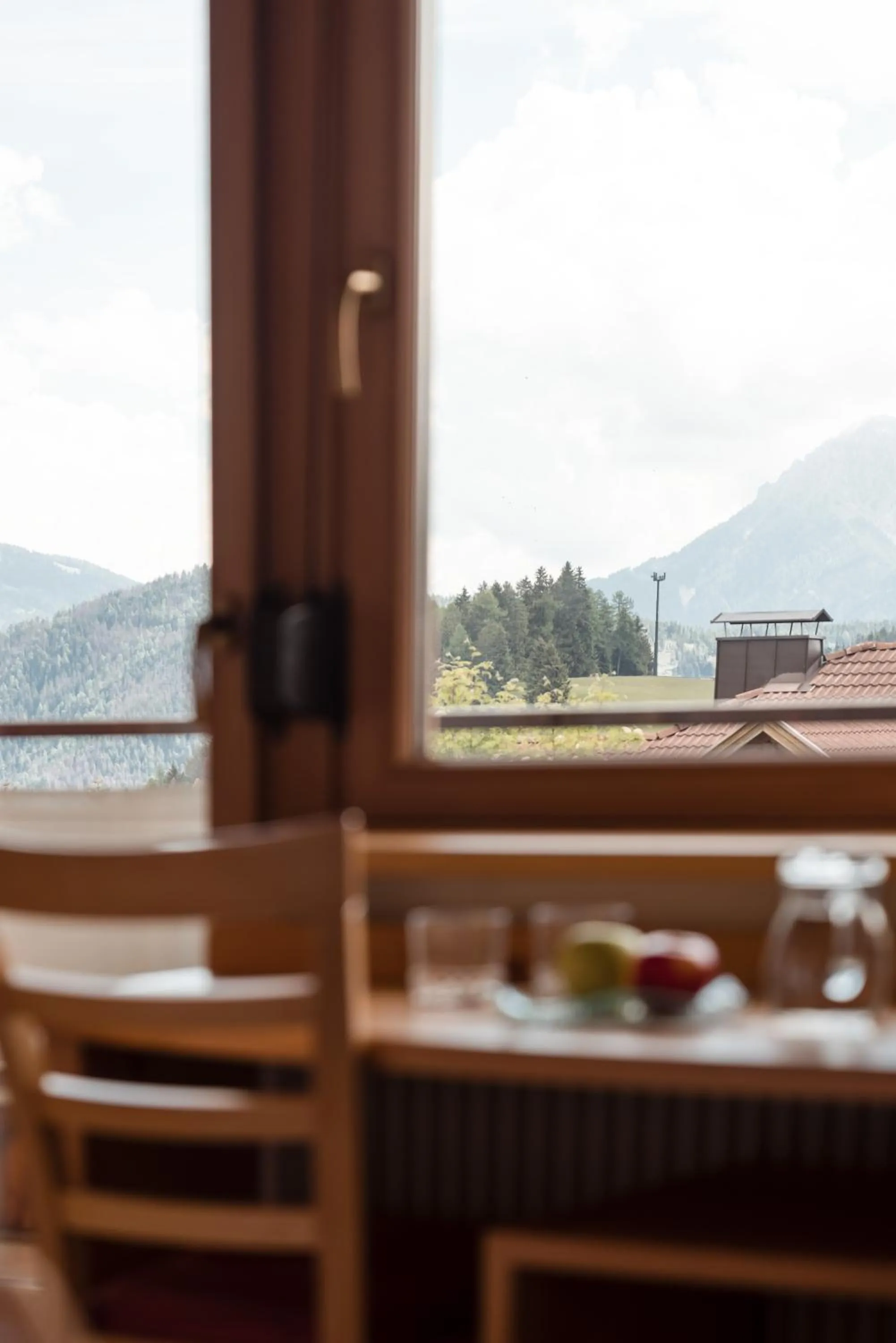 Natural landscape in Hotel Pütia