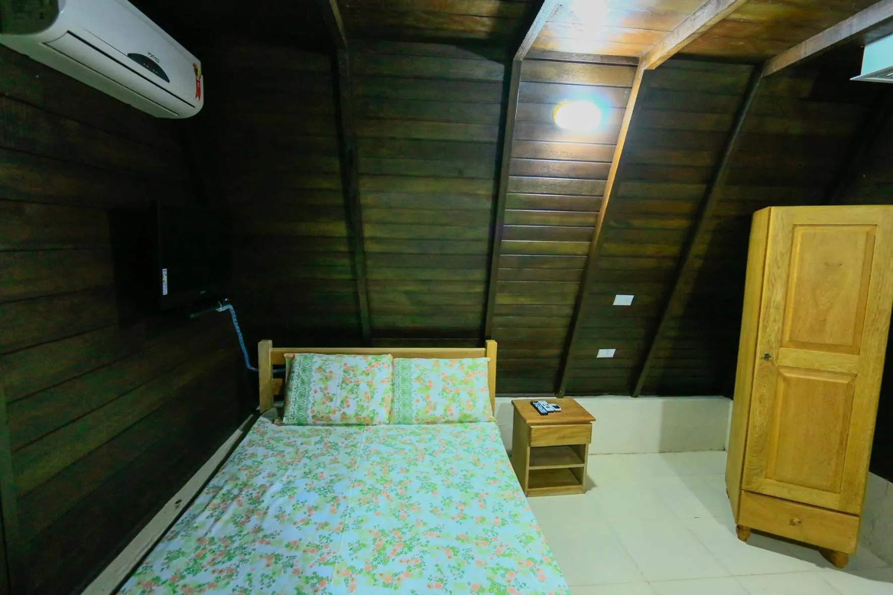 Bed in Pousada Ecologica Bangalo de Praia