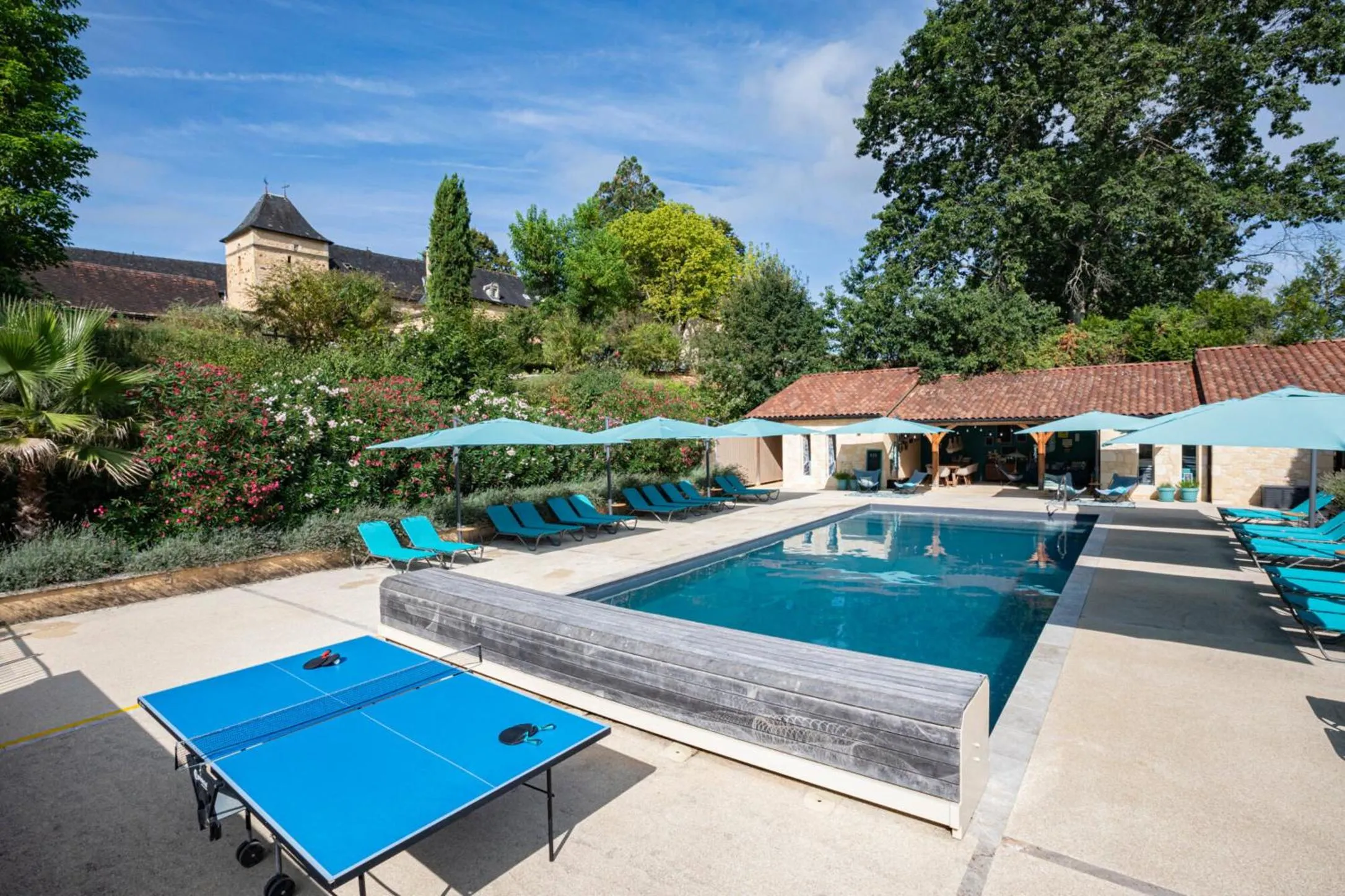 Swimming pool in Lo Petit Cretsou