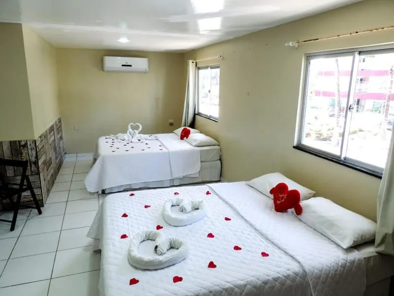 Bed in Pousada vila bela