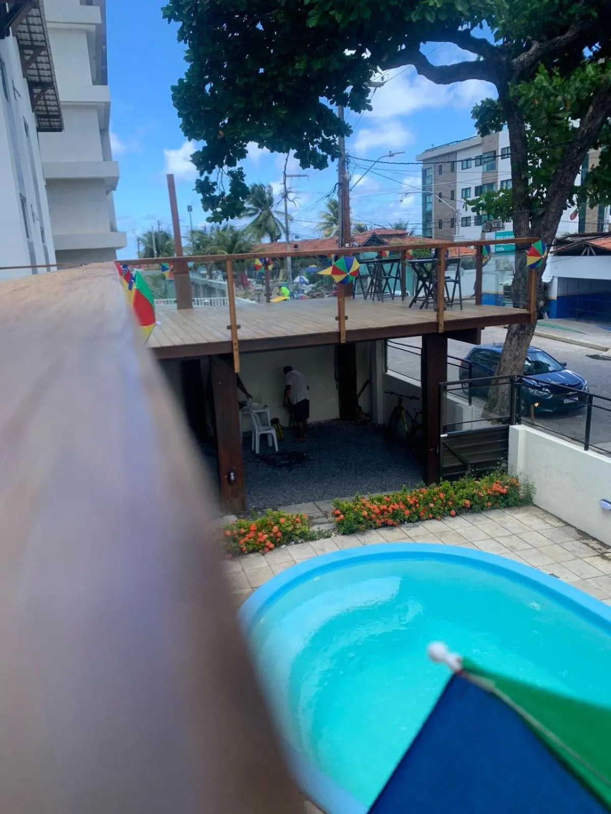 Swimming pool in Pousada vila bela